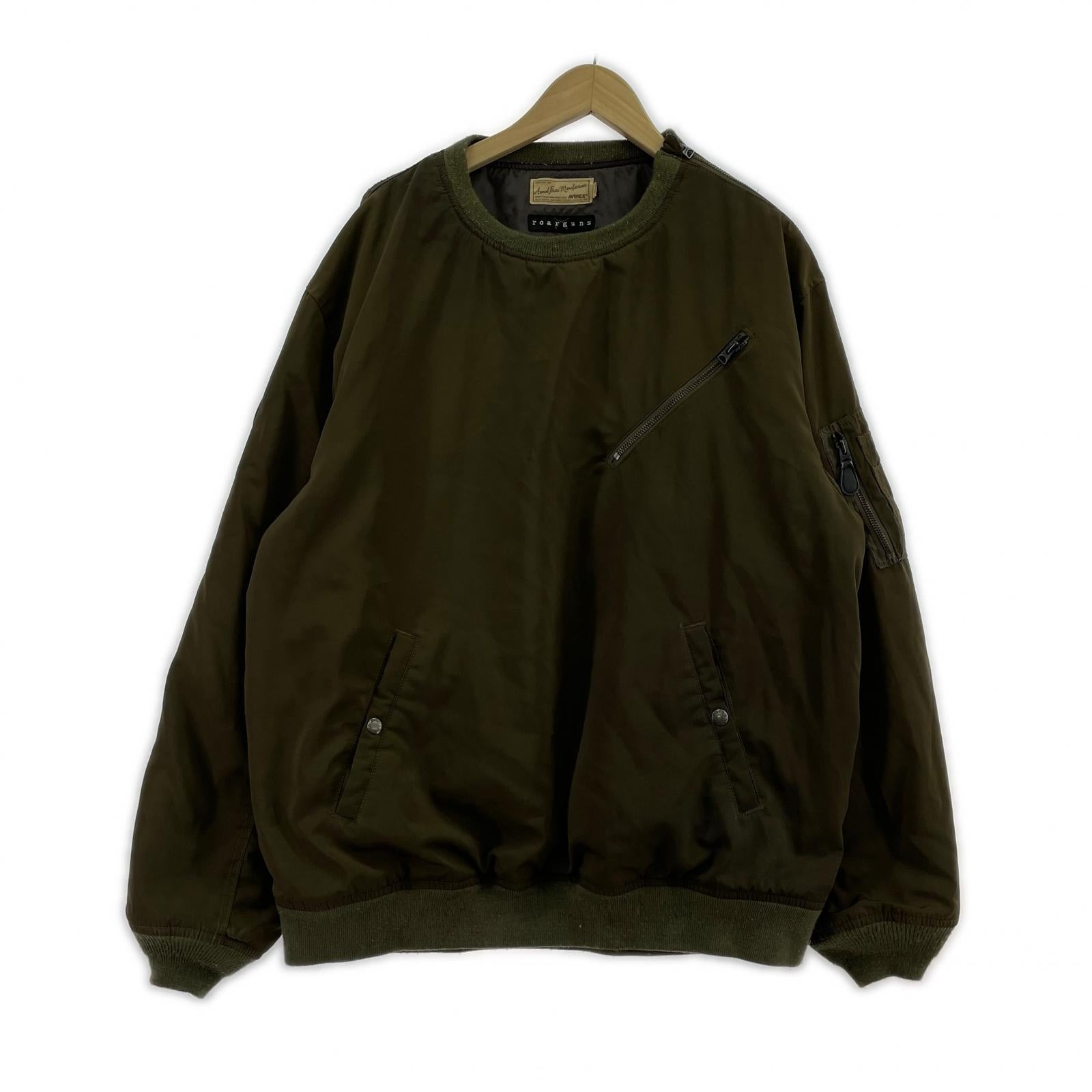 ブルゾン ×roarguns 別注 TYPE MA-1 XL KHK