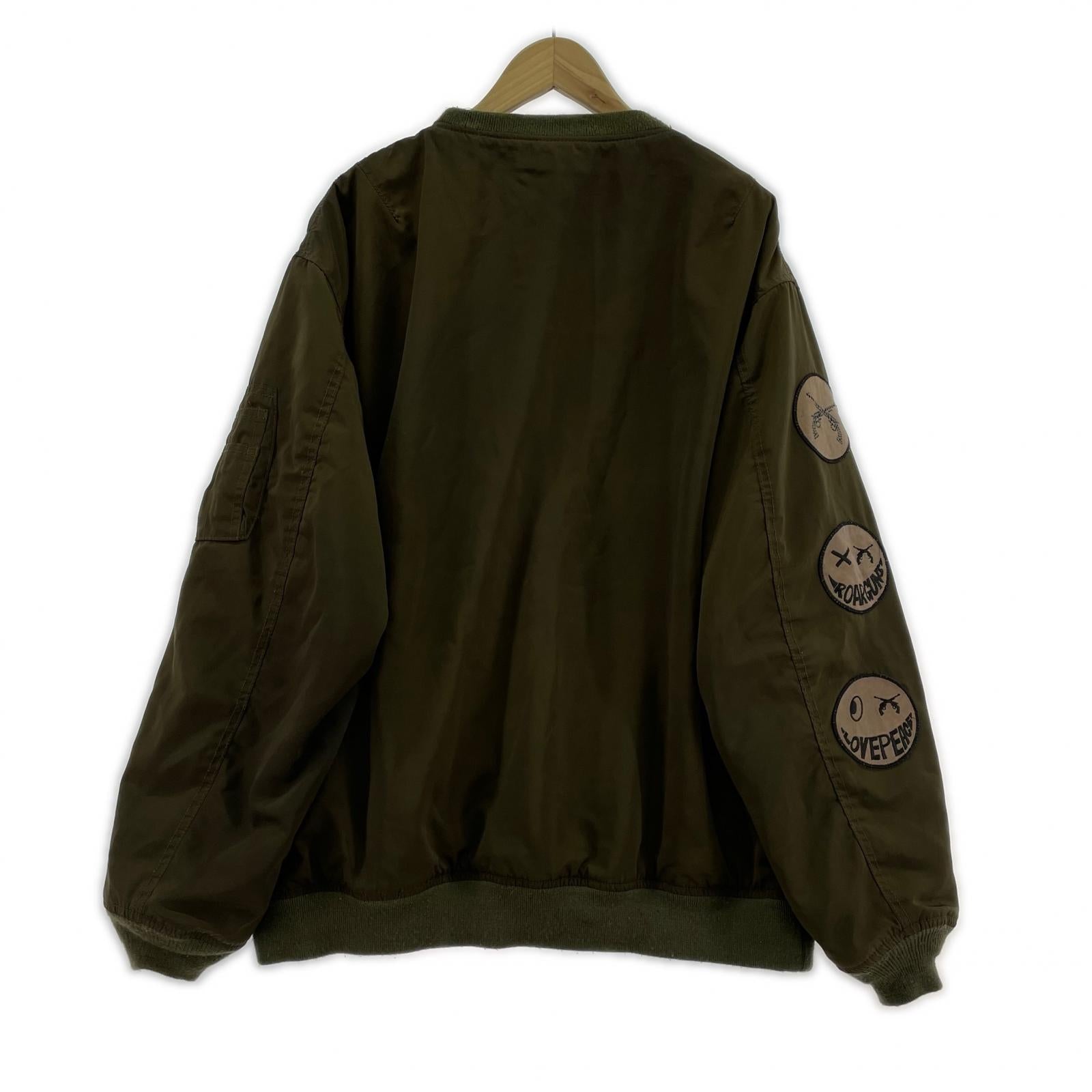 ブルゾン ×roarguns 別注 TYPE MA-1 XL KHK