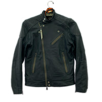 レザージャケット HYOD Roman Black 牛革ライダース (L) L ブラック