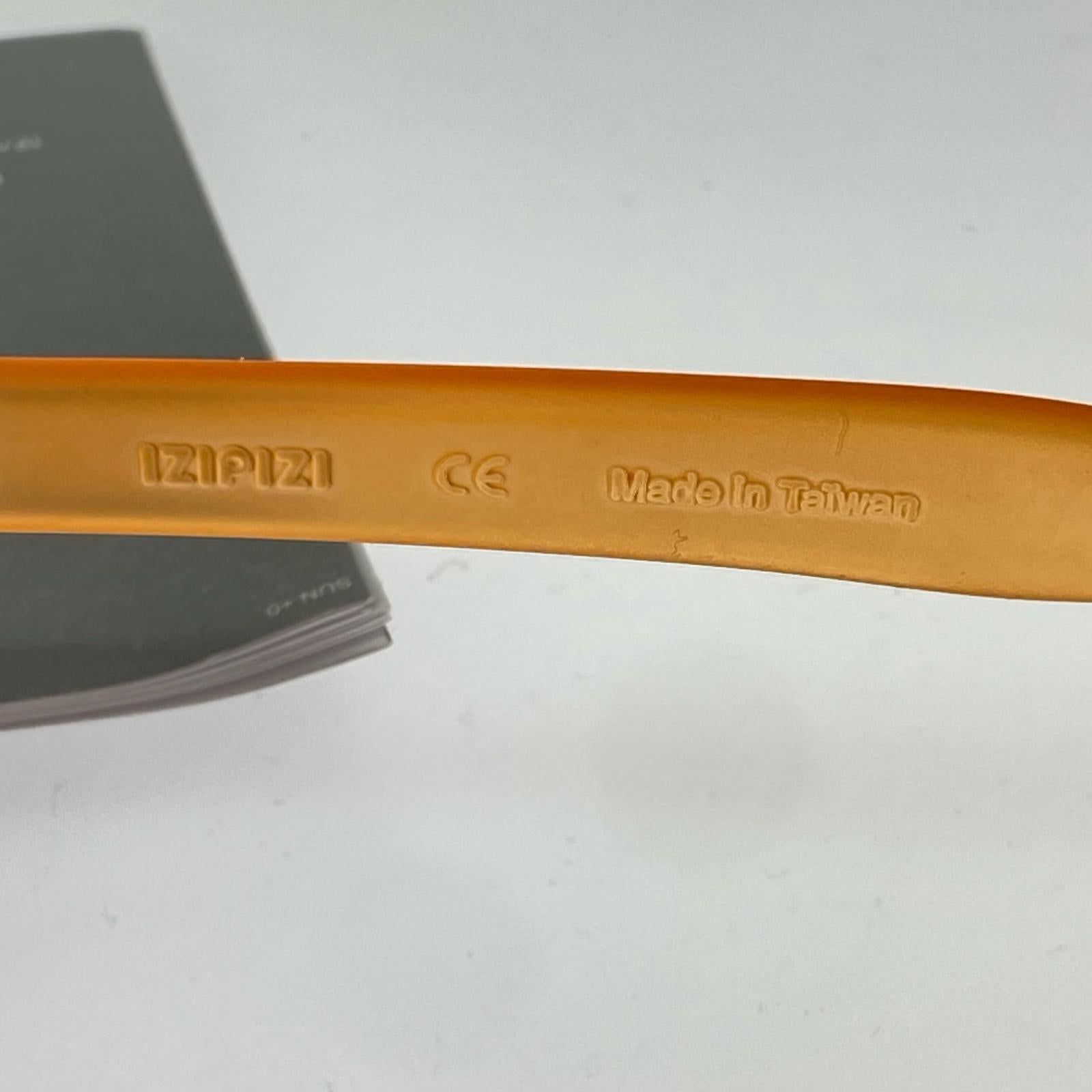その他アクセサリー IZIPIZI サングラス Flash lights SUN オレンジ