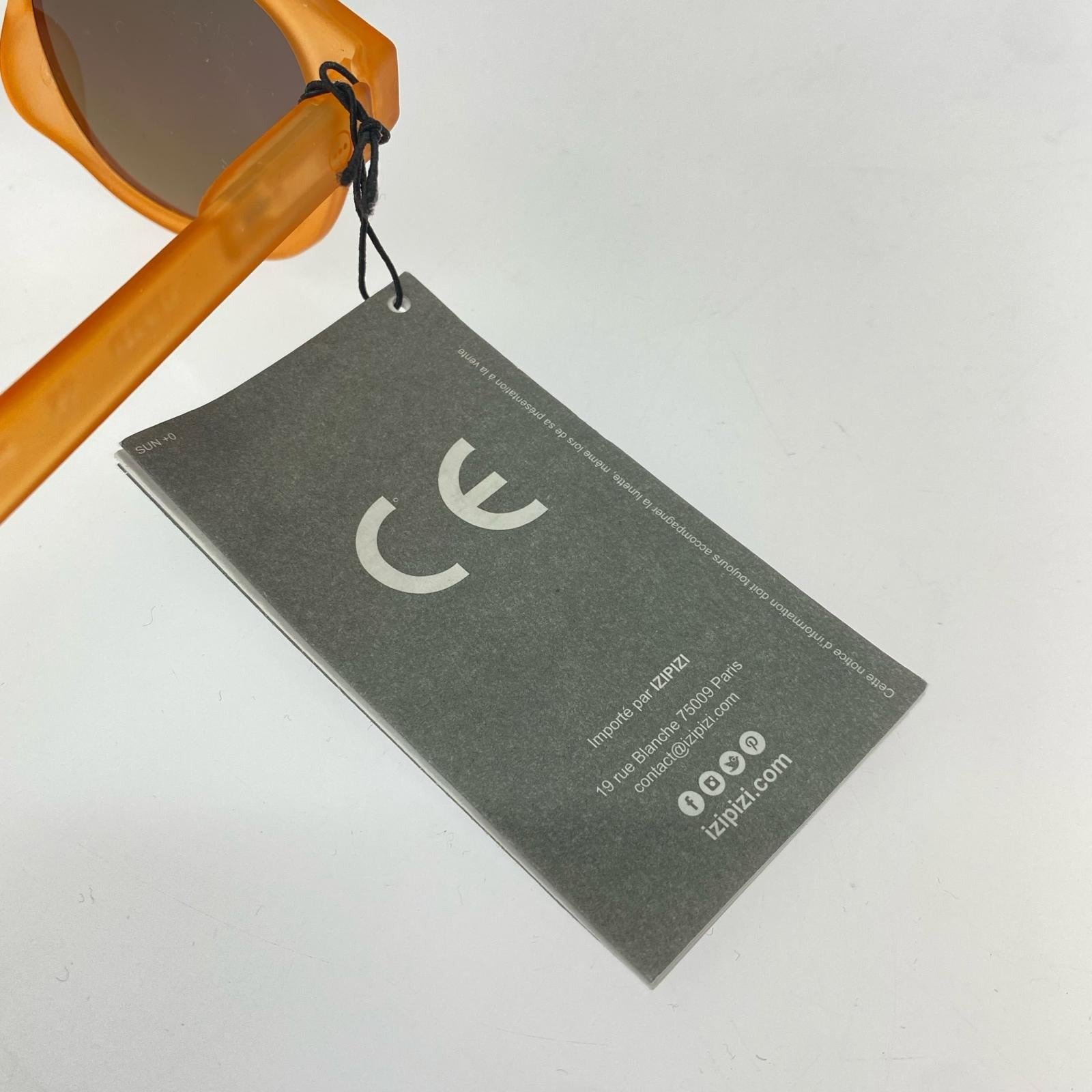 その他アクセサリー IZIPIZI サングラス Flash lights SUN オレンジ