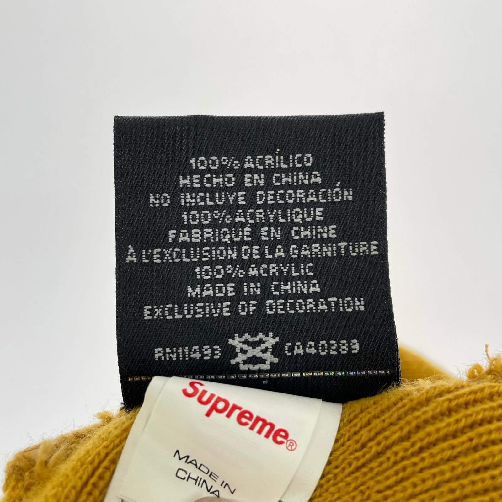 ニットキャップ ×NEW ERA Rhinestone Beanie イエロー