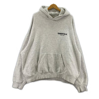 パーカー ESSENTIALS FEAR OF GOD ロゴパーカー グレー (XXL) グレー