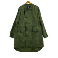 ジャケット ROYAL NAVY ノーカラーコート カーキ 2 2 カーキ