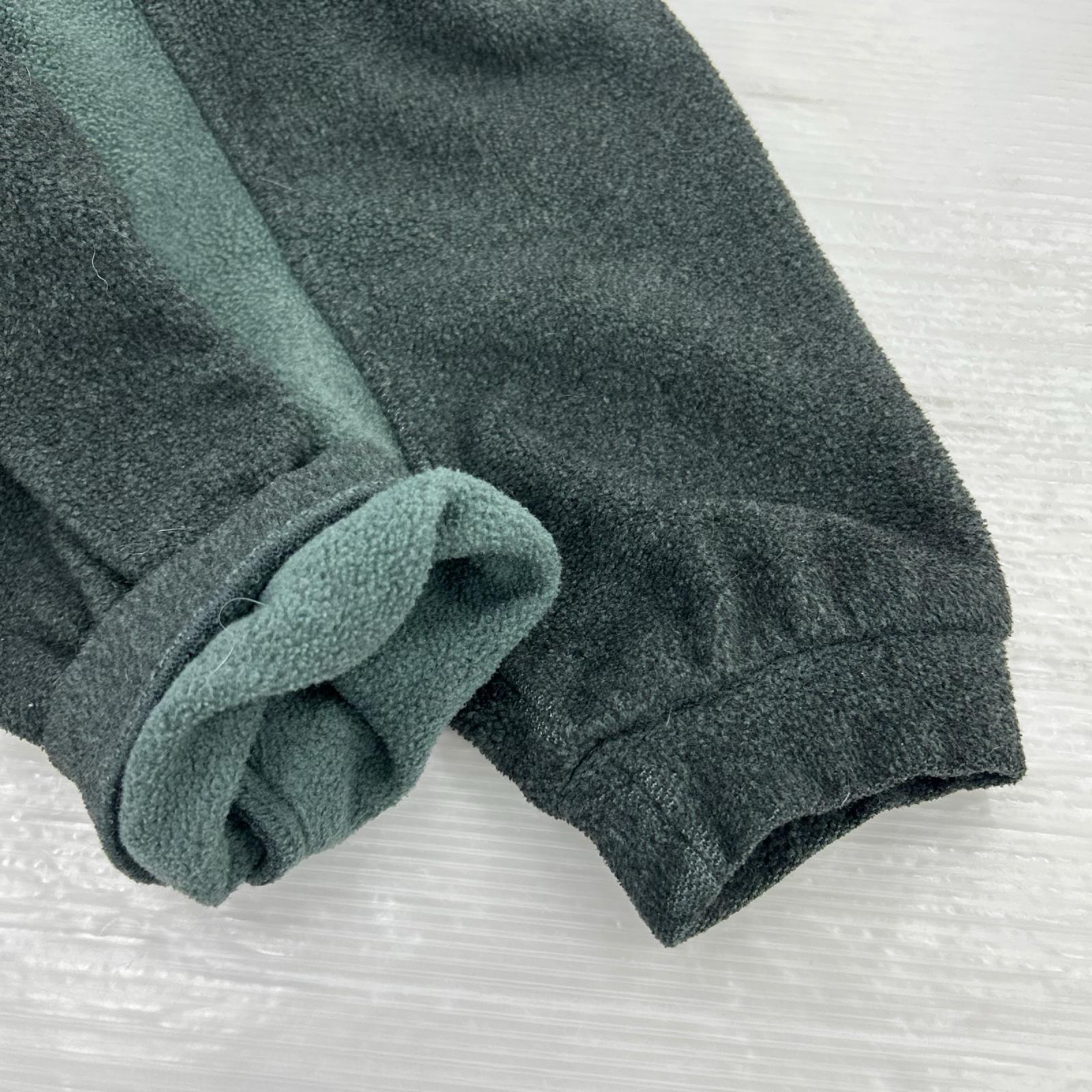 ジャケット 90s USA製 フリースジャケット GRY L L グレー