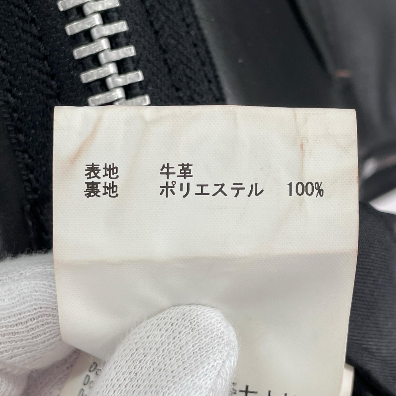 長袖シャツ L'ECHOPPE×IMA:ZINE×BRUNABOINNE レザーベスト ブラック