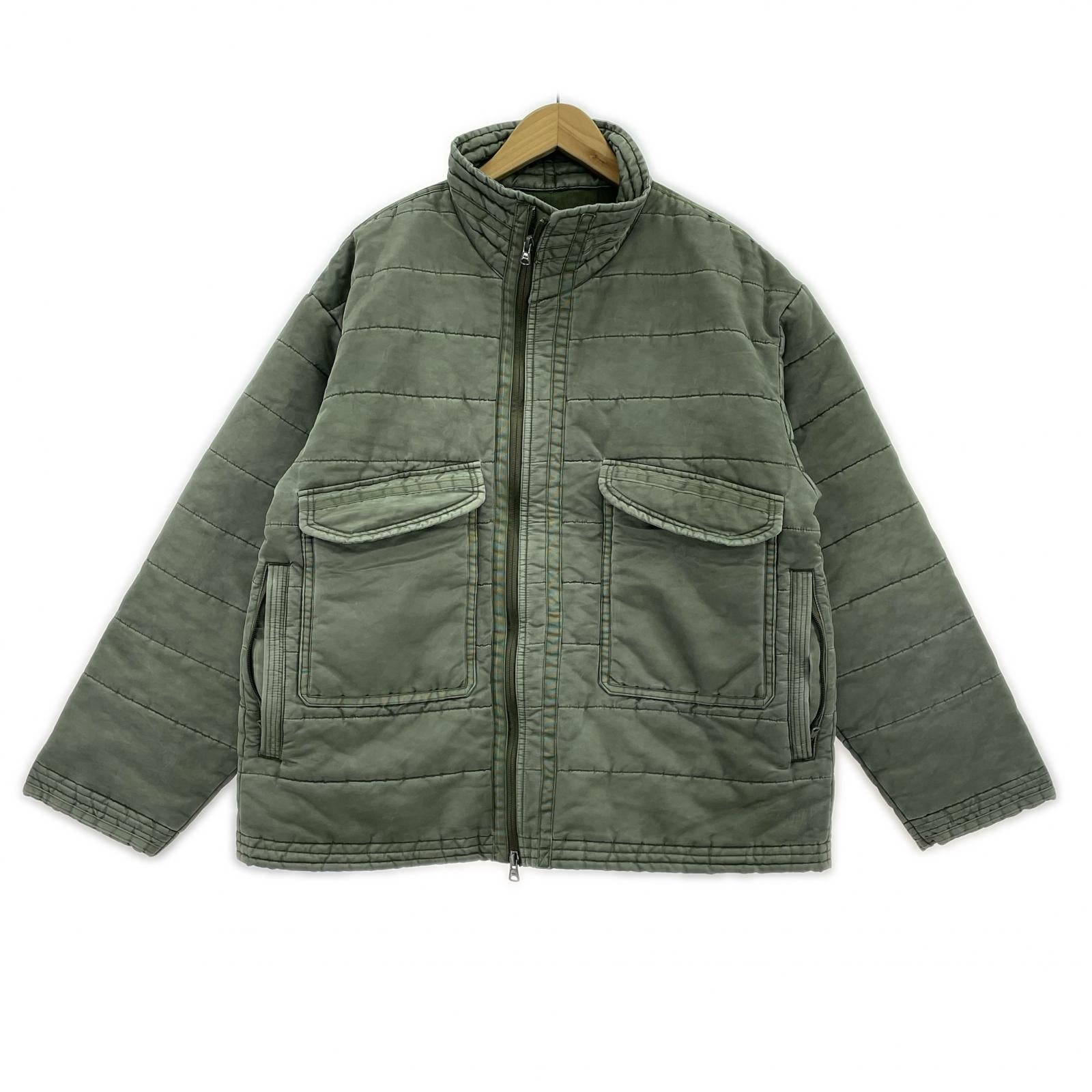 ジャケット SUPER NYLON MASH PADDING JACKET M M カーキ