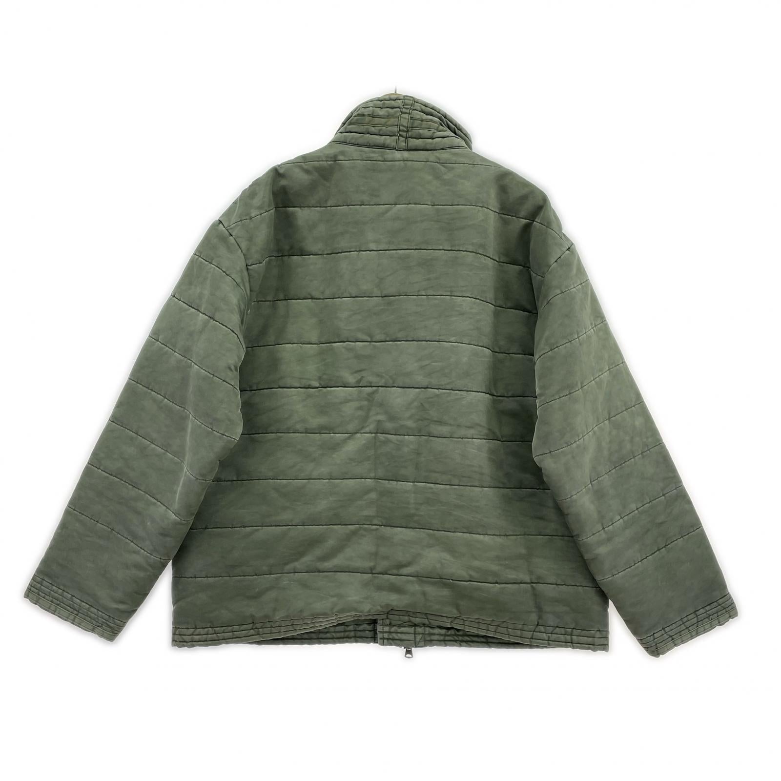 ジャケット SUPER NYLON MASH PADDING JACKET M M カーキ