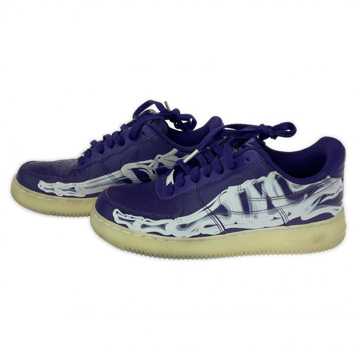 スニーカー PURPLE SKELTON 25cm (US7 UK6 1/2 EU40) パープル