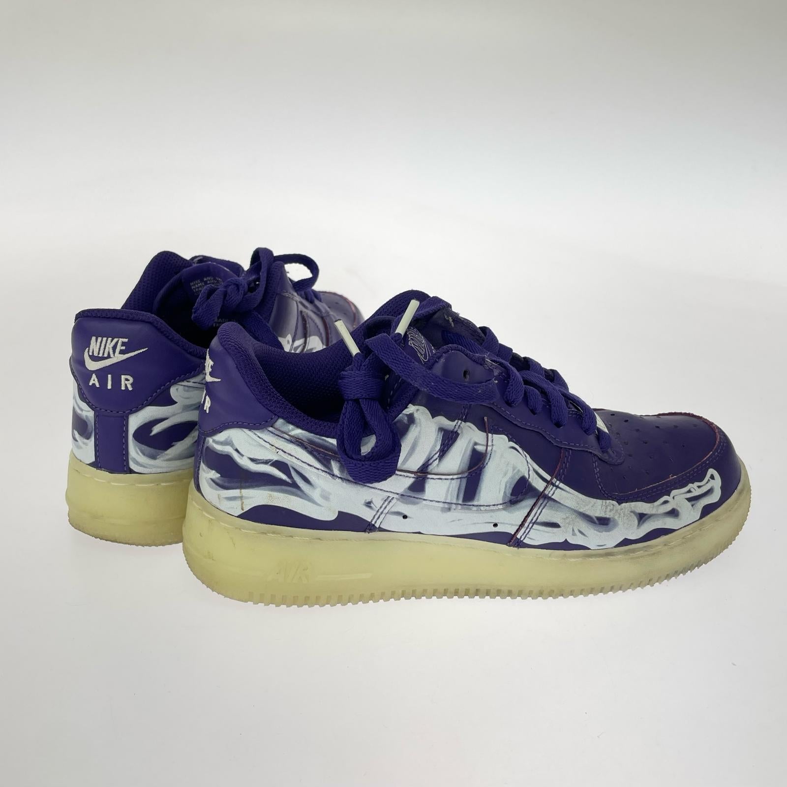 スニーカー PURPLE SKELTON 25cm (US7 UK6 1/2 EU40) パープル