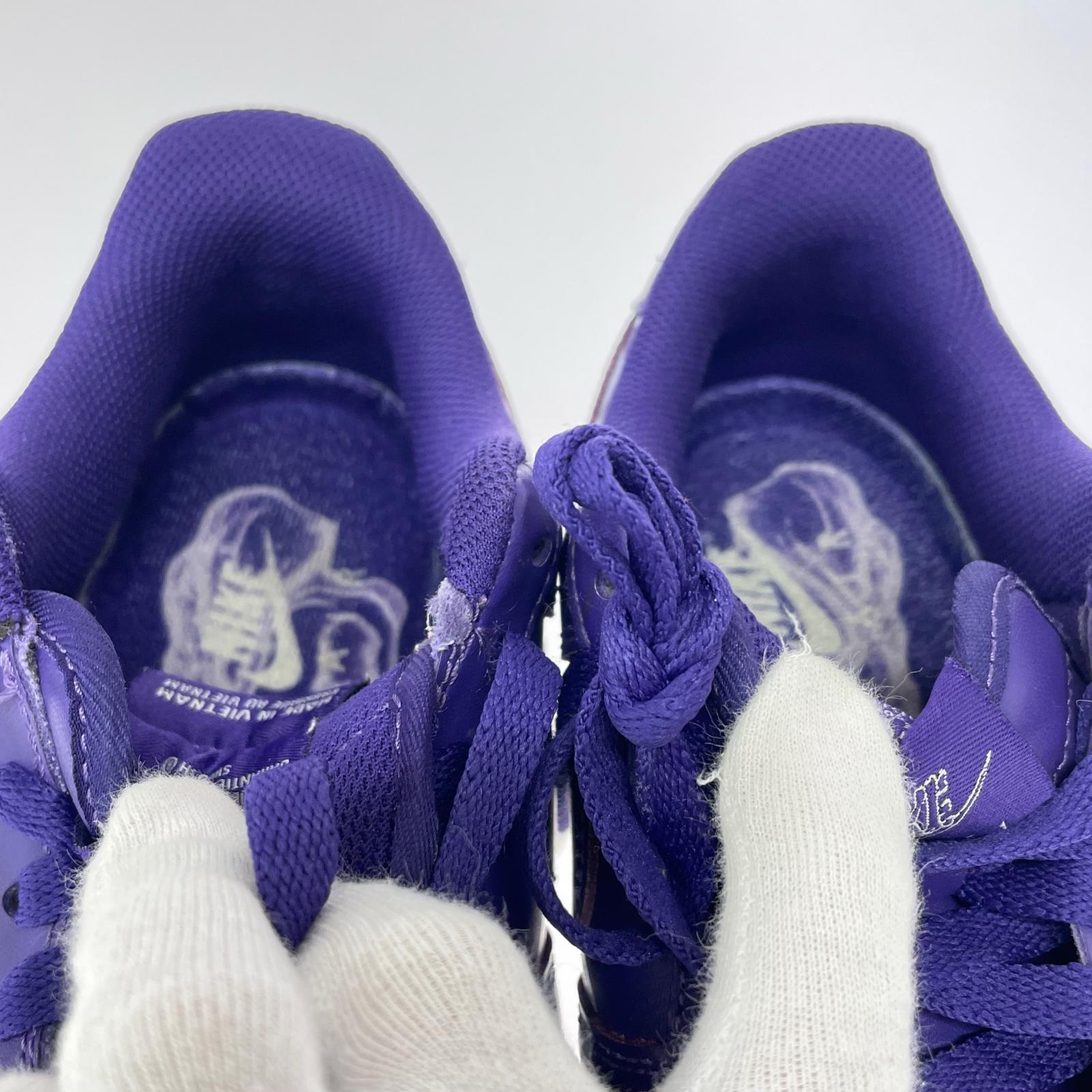 スニーカー PURPLE SKELTON 25cm (US7 UK6 1/2 EU40) パープル
