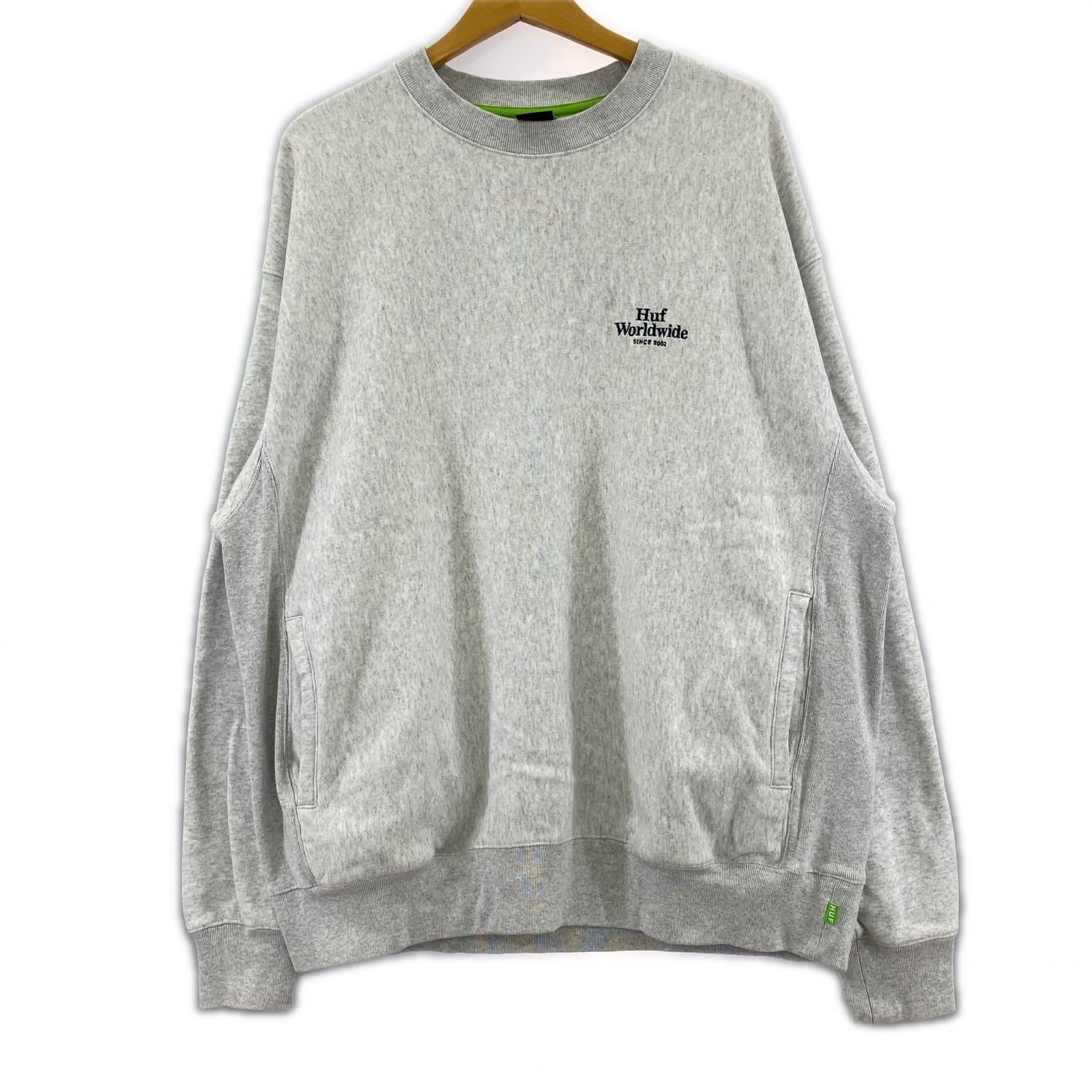 スウェット HUF REVERSE TYPE スウェット L L