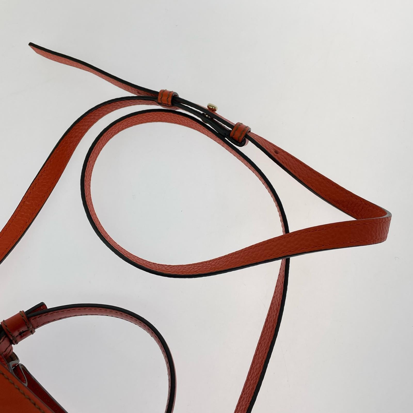 ショルダーバッグ MIASTELLA MINI BUCKET BAG オレンジ