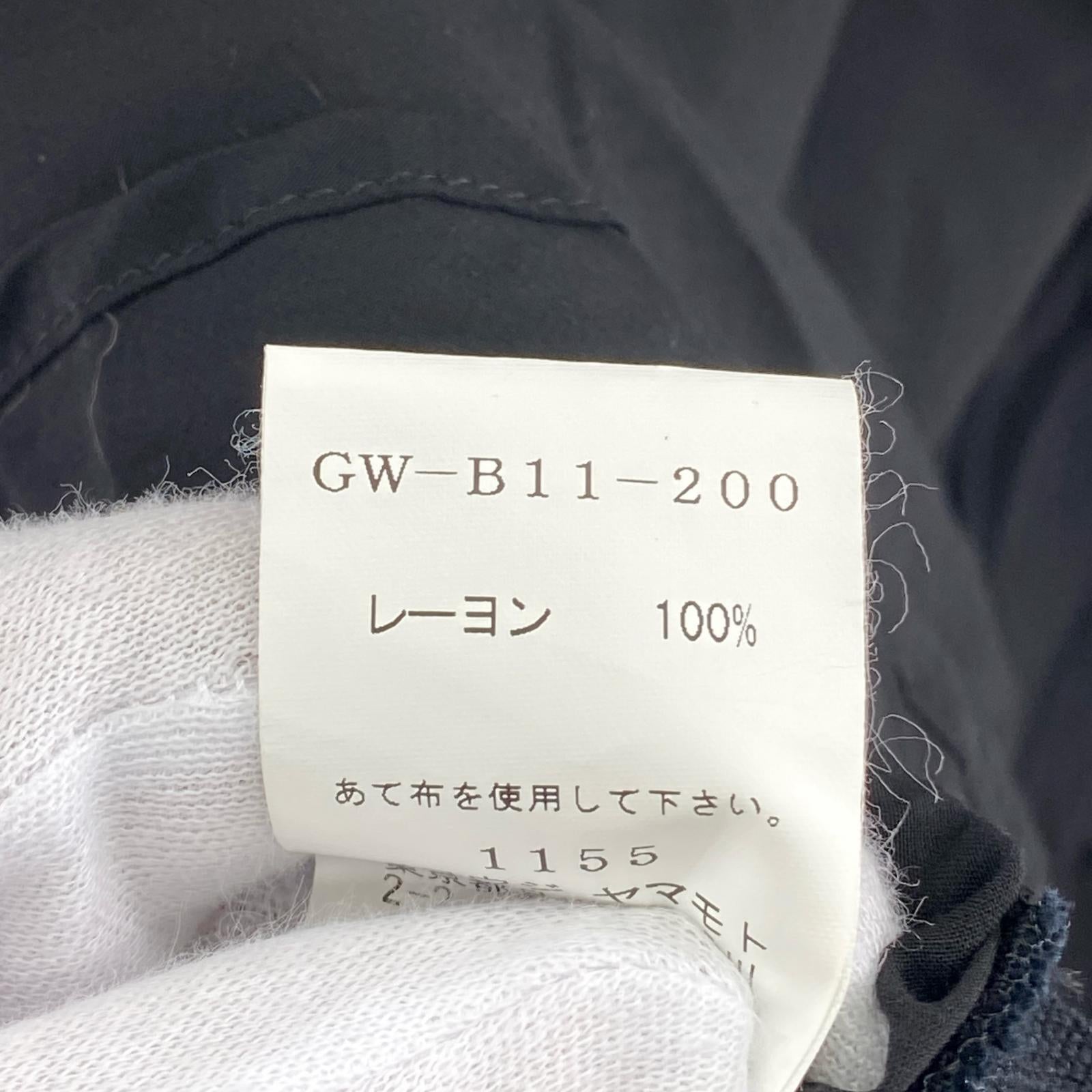 半袖Tシャツ Ground Y デザイン 2 ブラック ブラック
