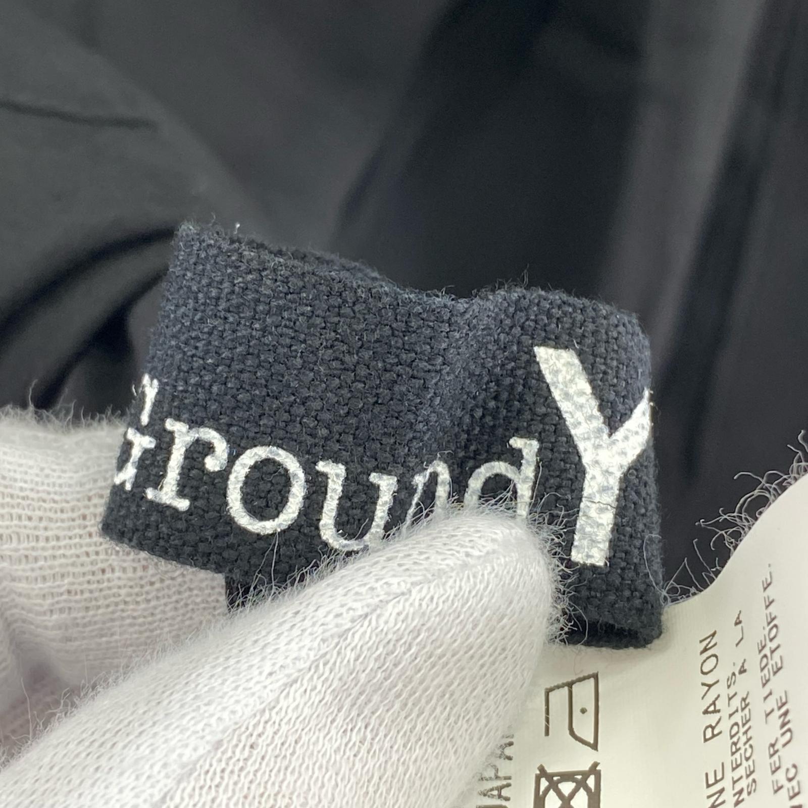 半袖Tシャツ Ground Y デザイン 2 ブラック ブラック