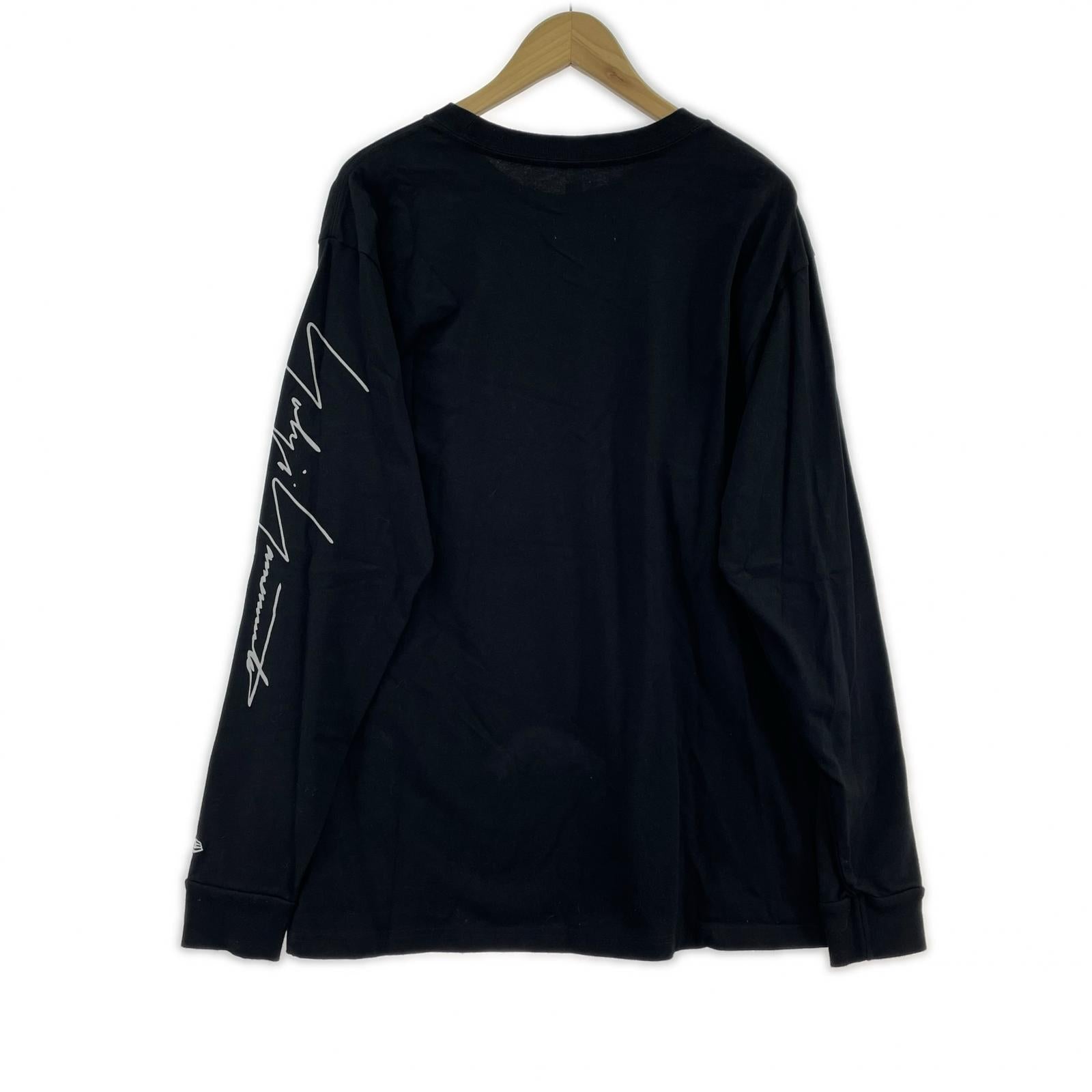 長袖Tシャツ Yohji Yamamoto POUR HOMME×NEW ERA ブラック ブラック