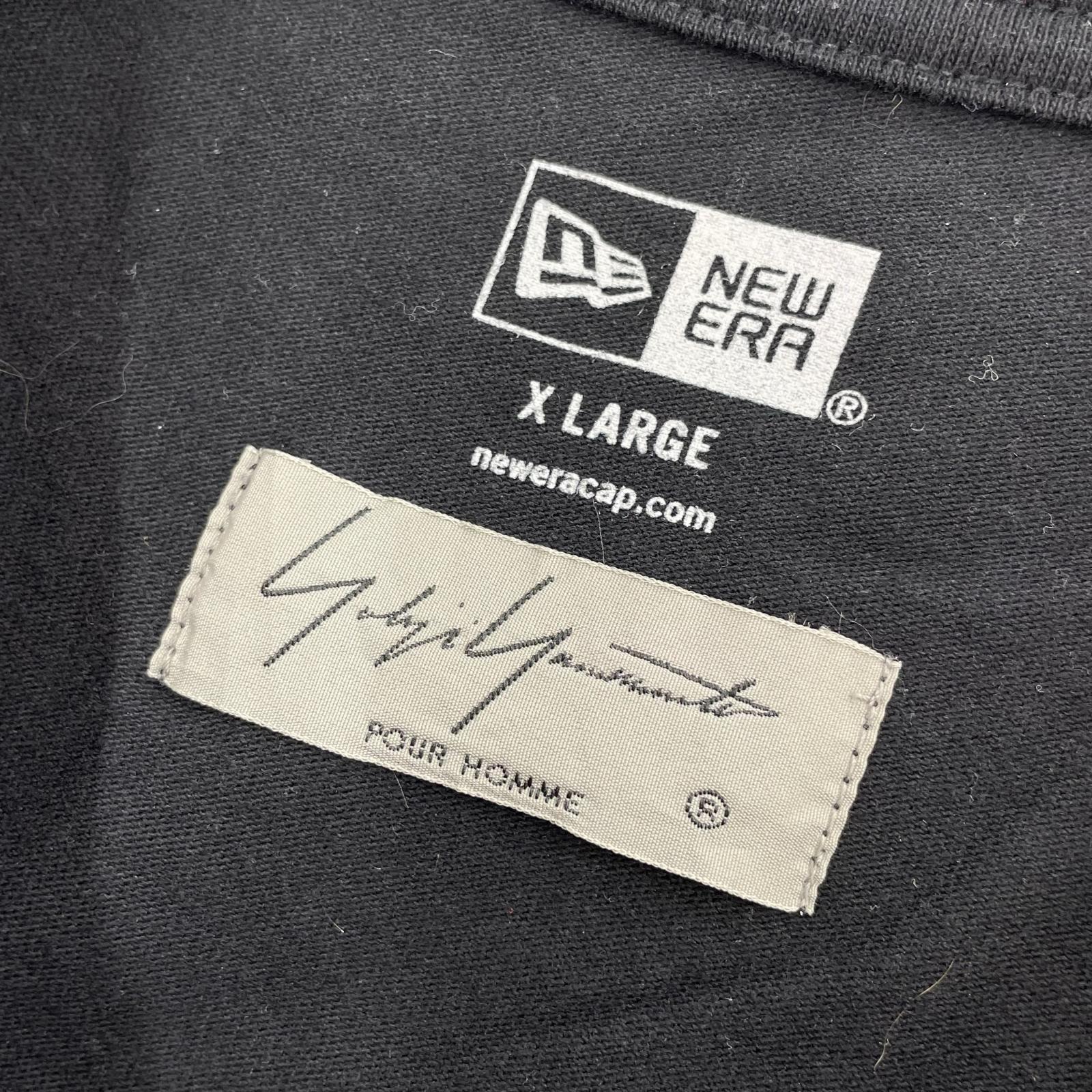 長袖Tシャツ Yohji Yamamoto POUR HOMME×NEW ERA ブラック ブラック