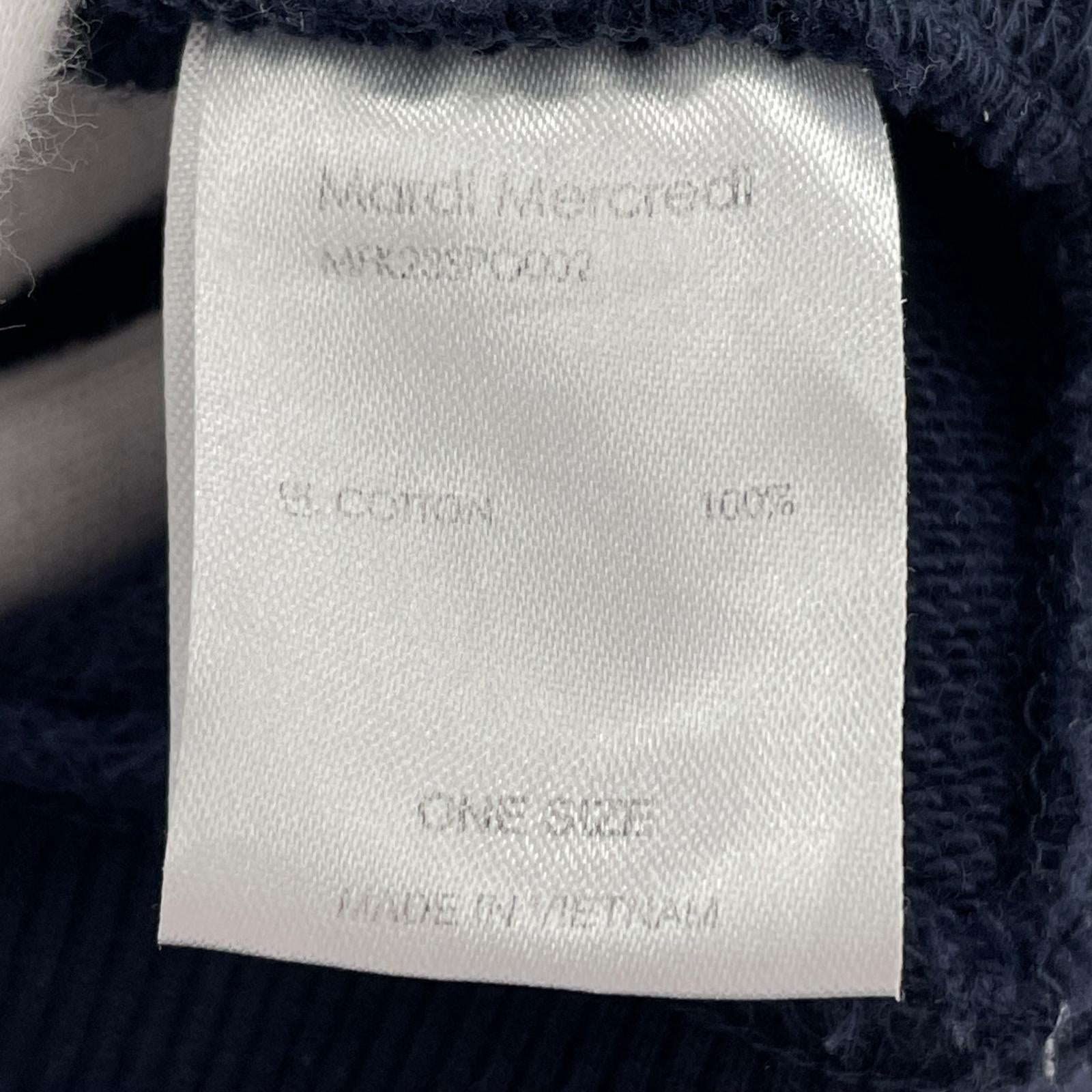 スウェット Mardi Mercredi スウェット ネイビー