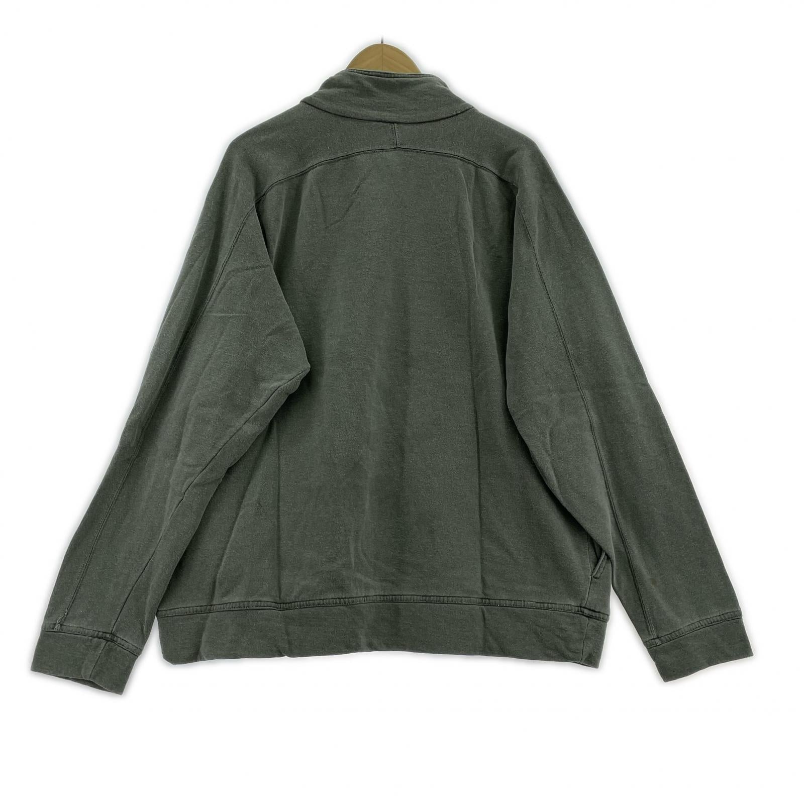 スウェット 90s 後染め 緑 M グリーン