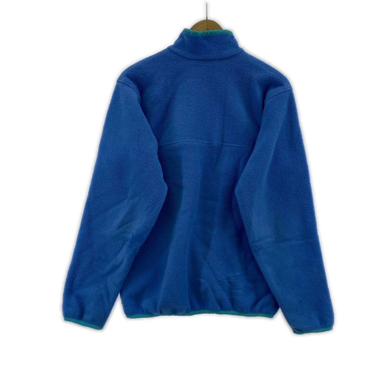 スウェット 三角タグ フリース スナップTEE M M ブルー