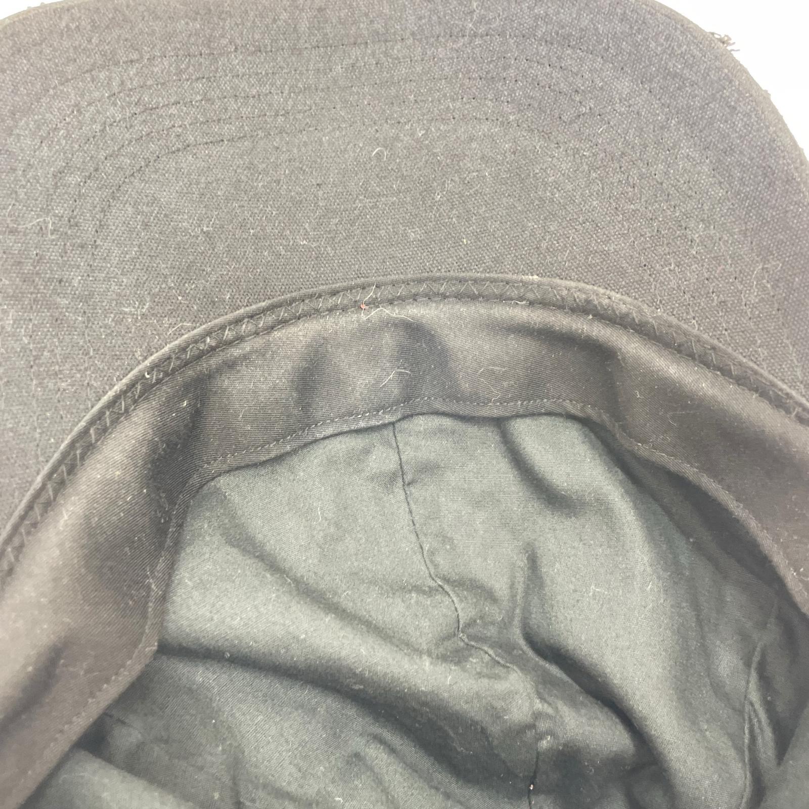 キャップ KAMIYA×CA4LA 25AW "KMY" Distressed Cap 黒 ブラック