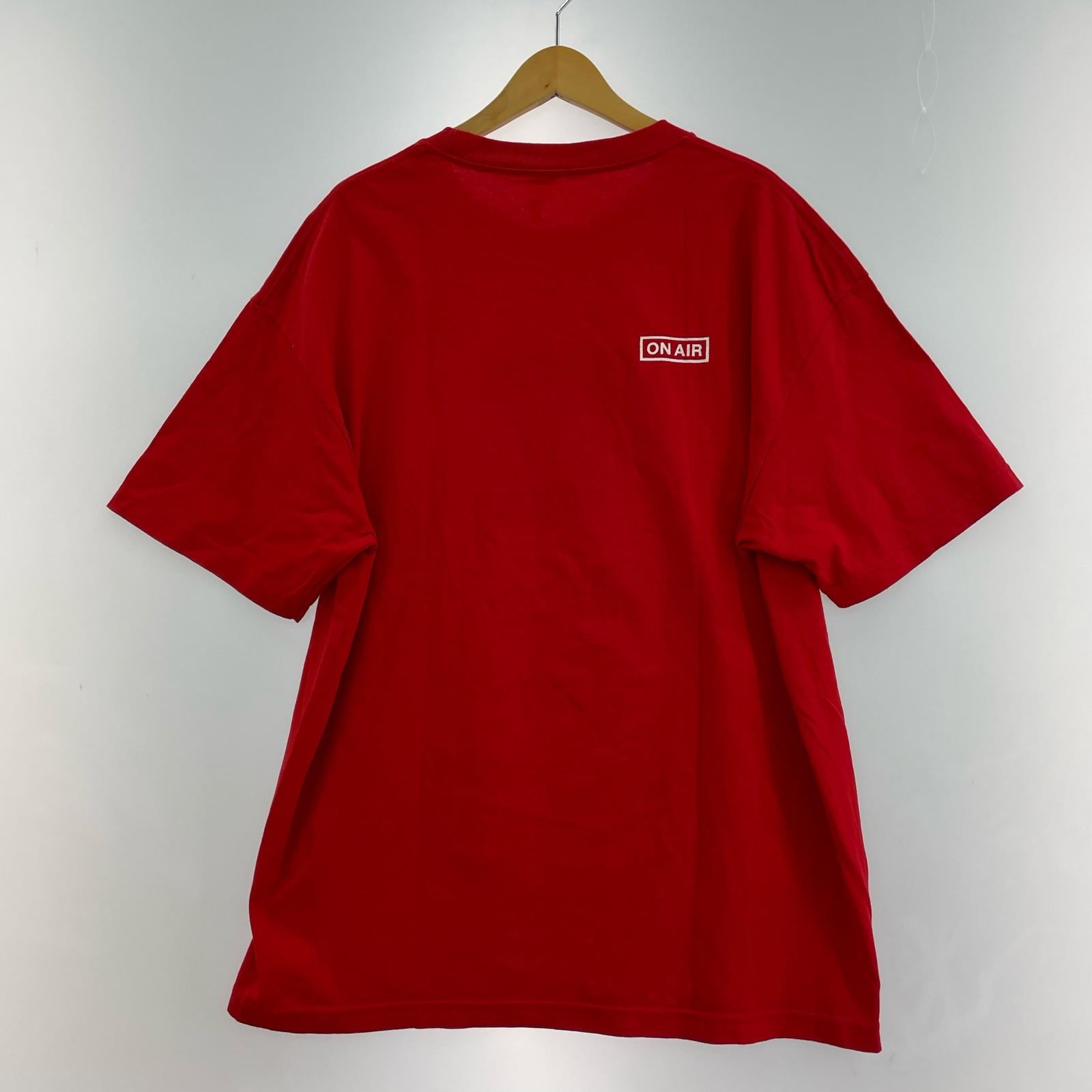 半袖Tシャツ onair×kyne カットソー 赤 (XL) レッド
