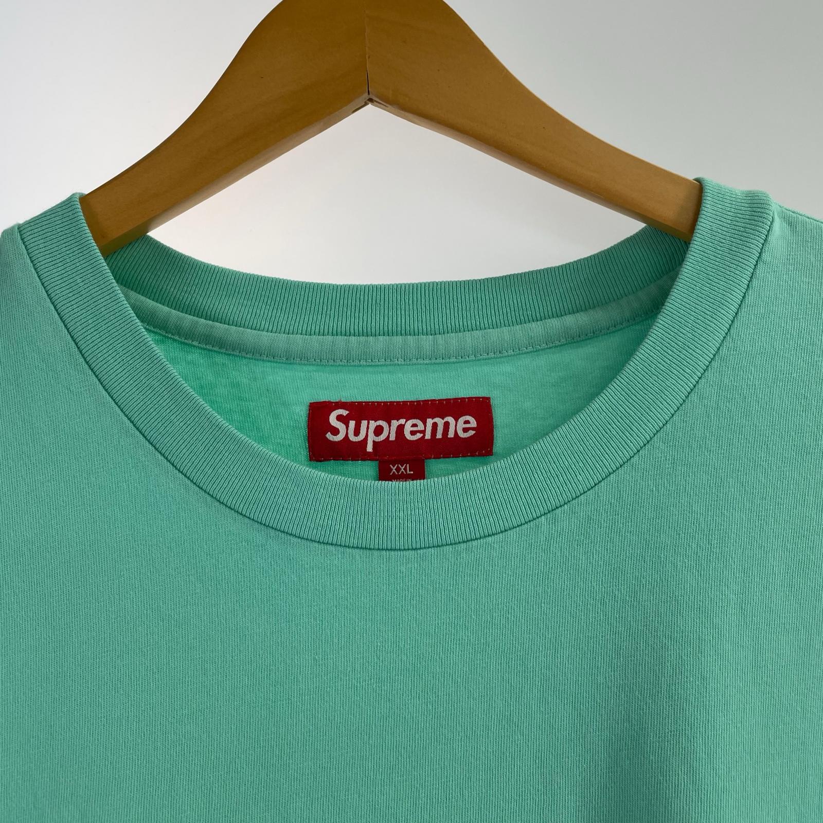 半袖Tシャツ Supreme 25SS Warm Up Washed S/S Top XXL ターコイズ