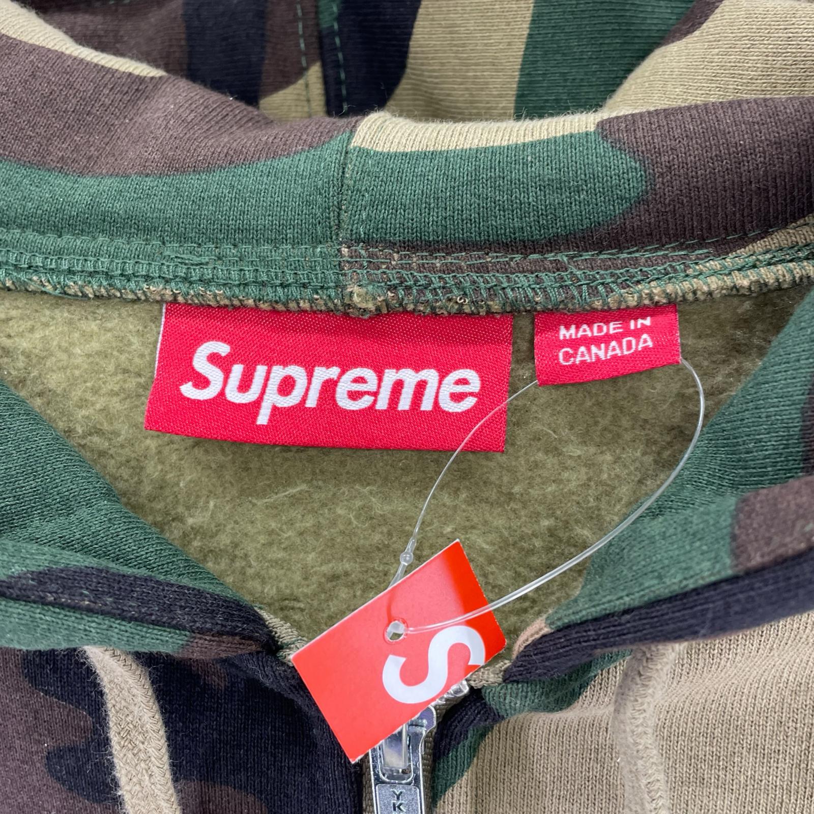 パーカー Supreme 25AW S Logo Zip Up Hooded Sweatshirt XXL カモ マルチカラー