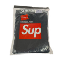パンツ Supreme Hanes Thermal Pant サーマルパンツ 2XL 黒 ブラック