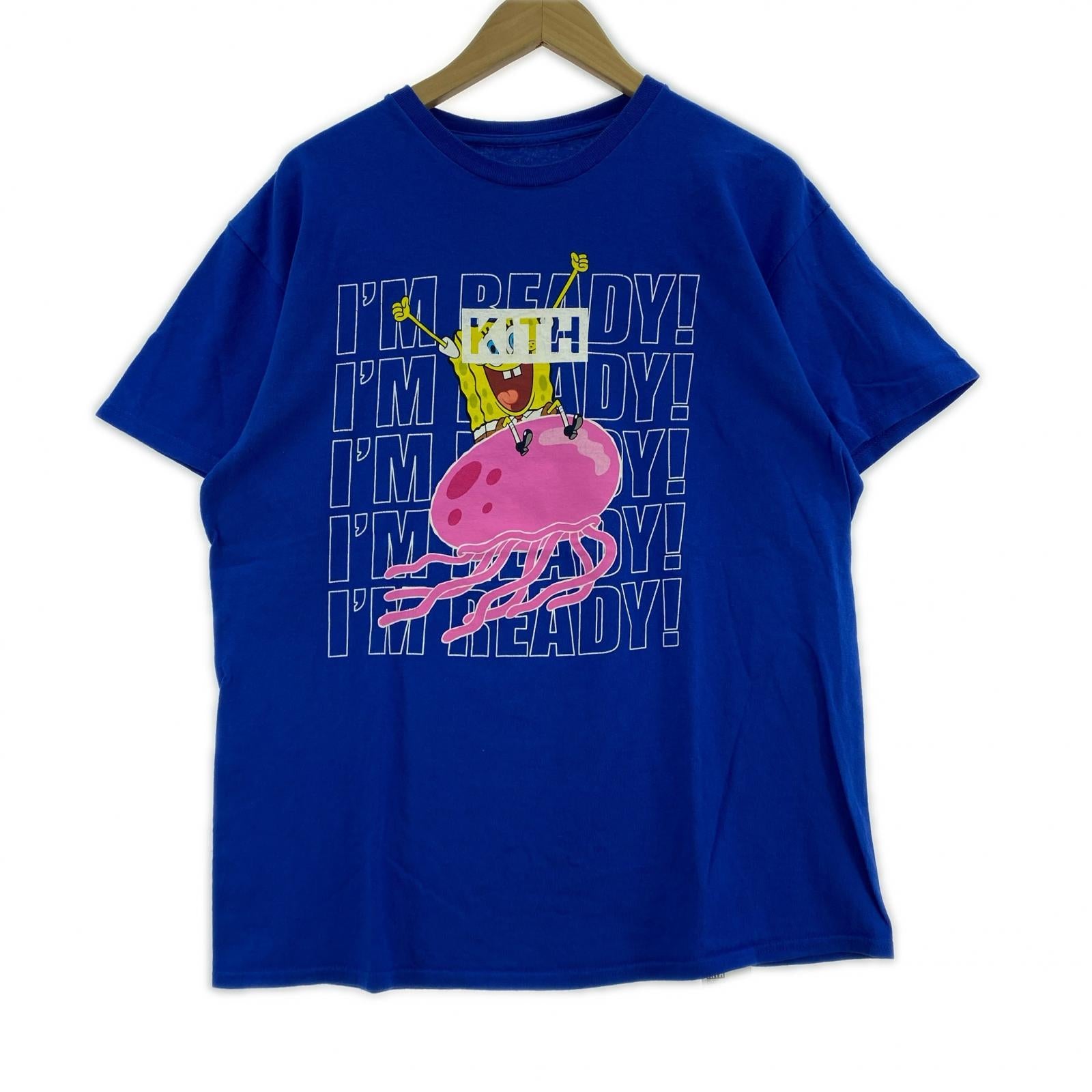 半袖Tシャツ KITH VINTAGE Sponge Bob 2025 Tee L 青 L ブルー