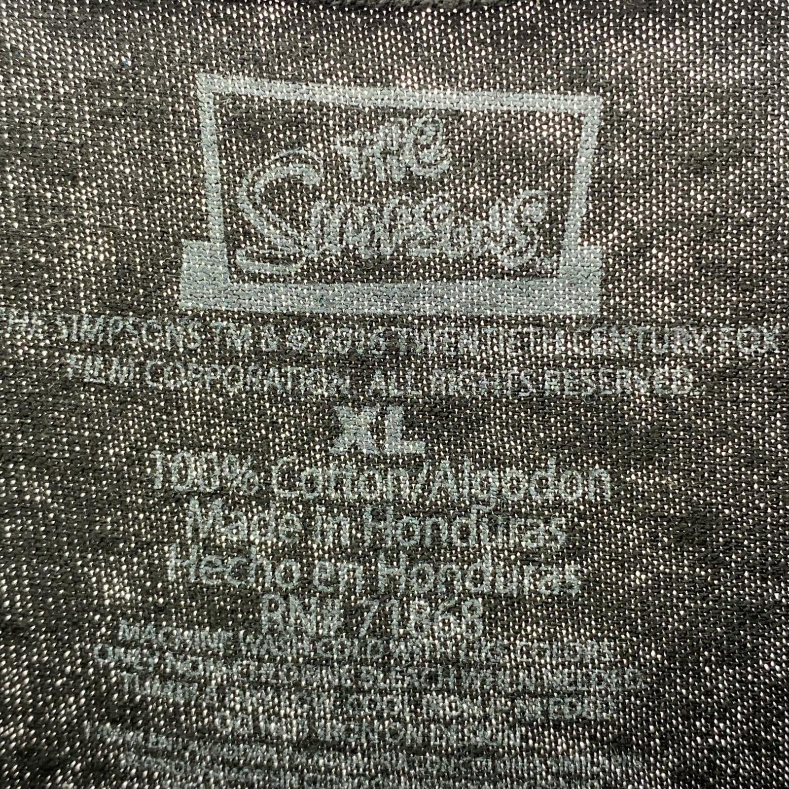 半袖Tシャツ KITH VINTAGE Simpsons 2025 Tee XL 黒 ブラック