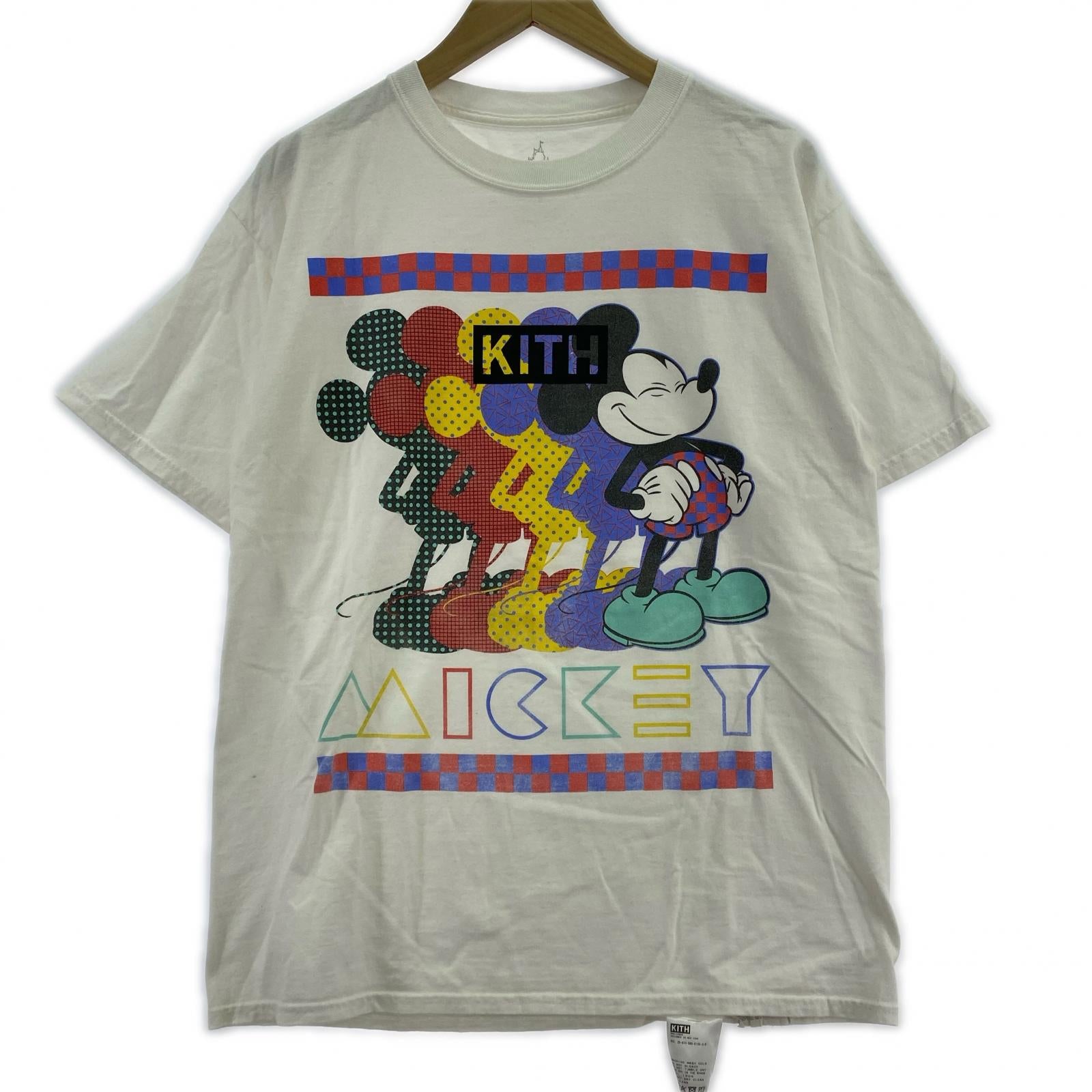 半袖Tシャツ KITH VINTAGE Disney 2025 ミッキーTee M 白 M ホワイト