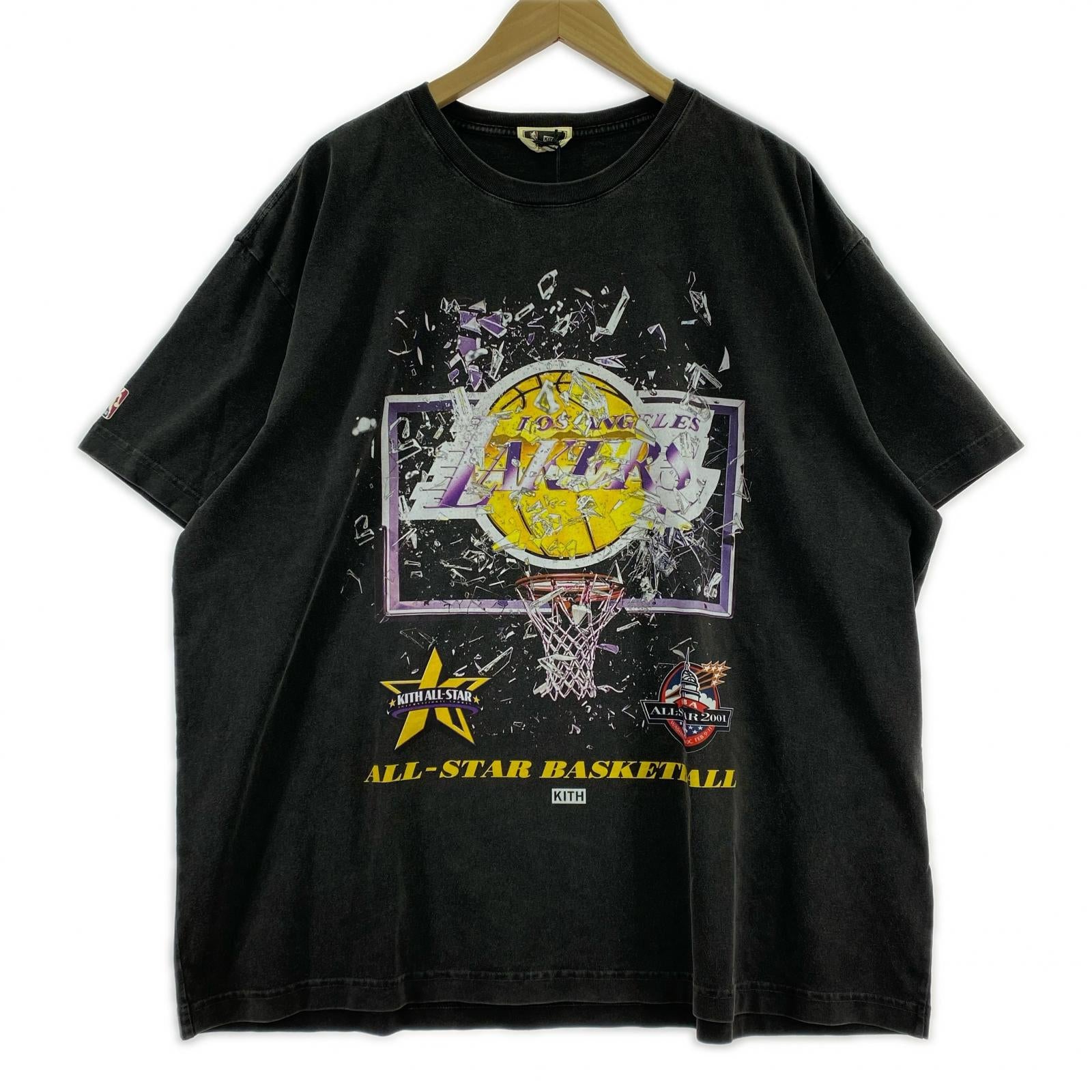 半袖Tシャツ KITH 26SS Shattered Backboard Vintage Tee XXL 黒 ブラック