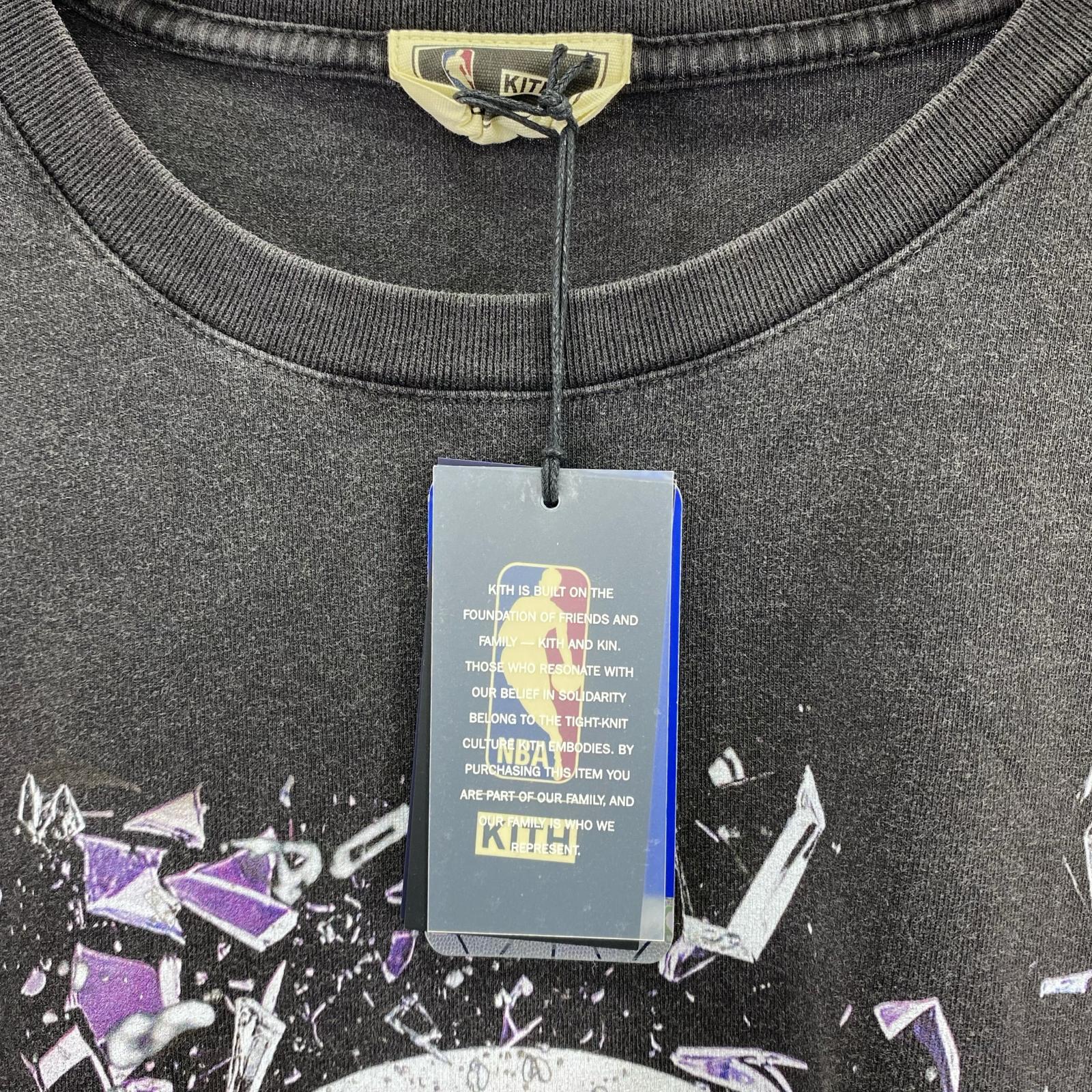 半袖Tシャツ KITH 26SS Shattered Backboard Vintage Tee XXL 黒 ブラック