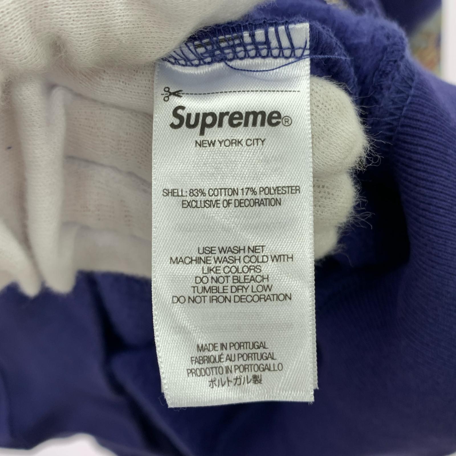 パーカー Supreme×Michael Jackson 25AW Dangerous Zip Up Hooded Sweatshirt XXL 紺 ネイビー