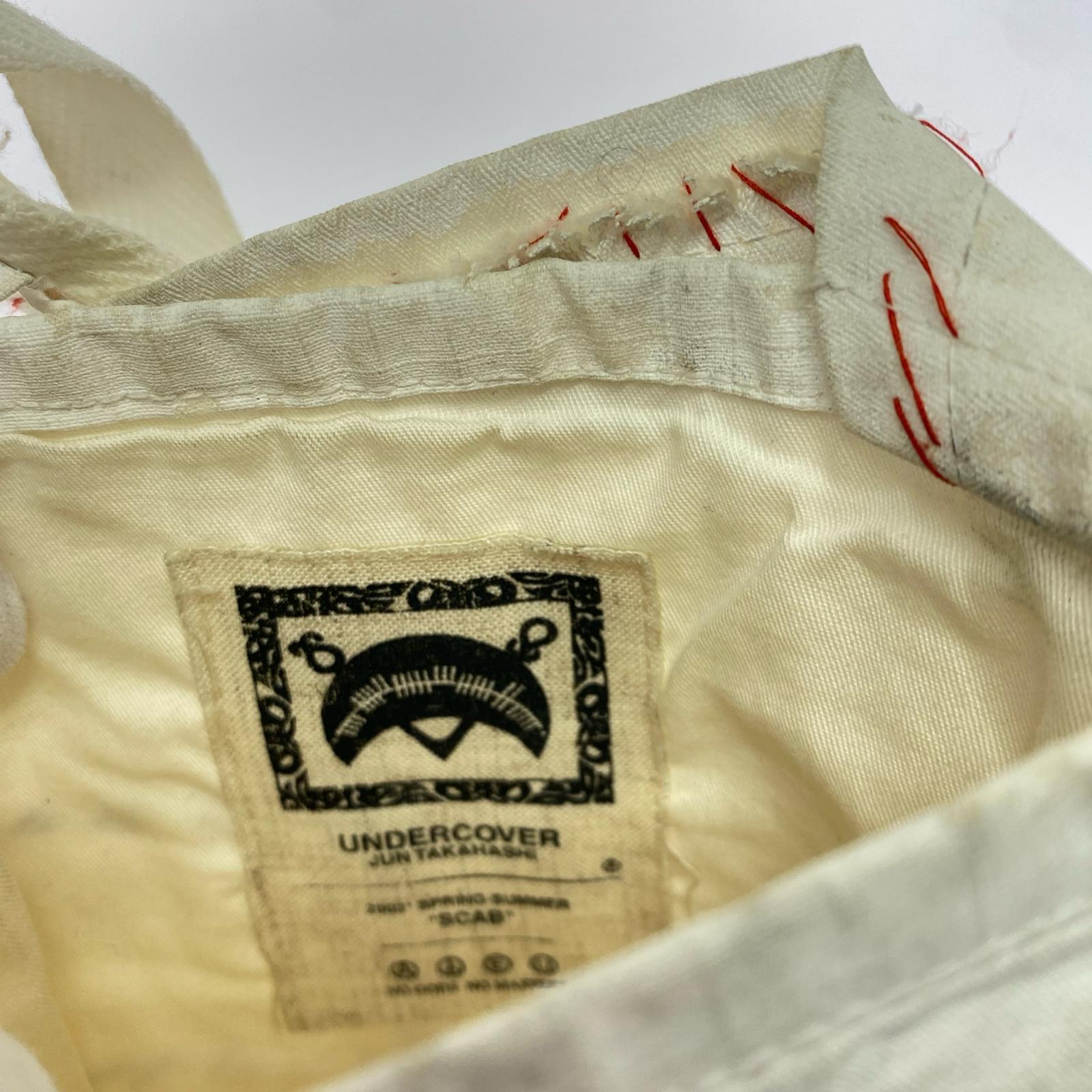ショルダーバッグ UNDERCOVER 03SS SCAB期 瘡蓋 サコッシュ 白 ホワイト