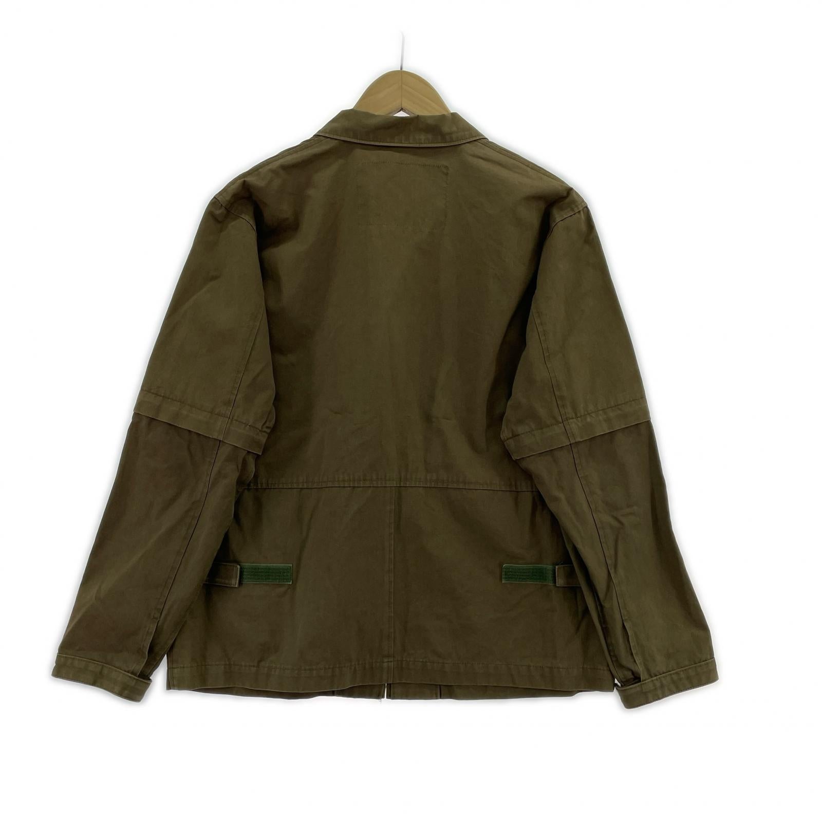 ジャケット UNDERCOVER 00SS SK務PT期 2WAYカンフーチャイナジャケット オリーブ