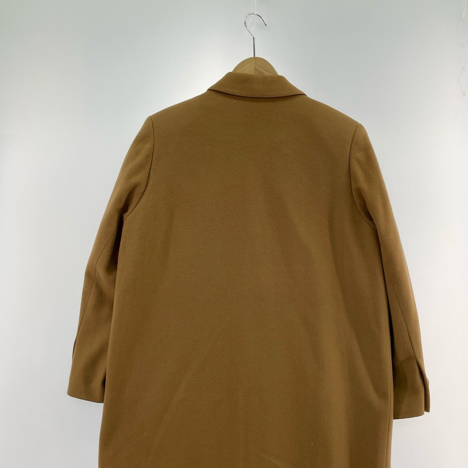 ジャケット カシミヤ100% 茶 M ブラウン