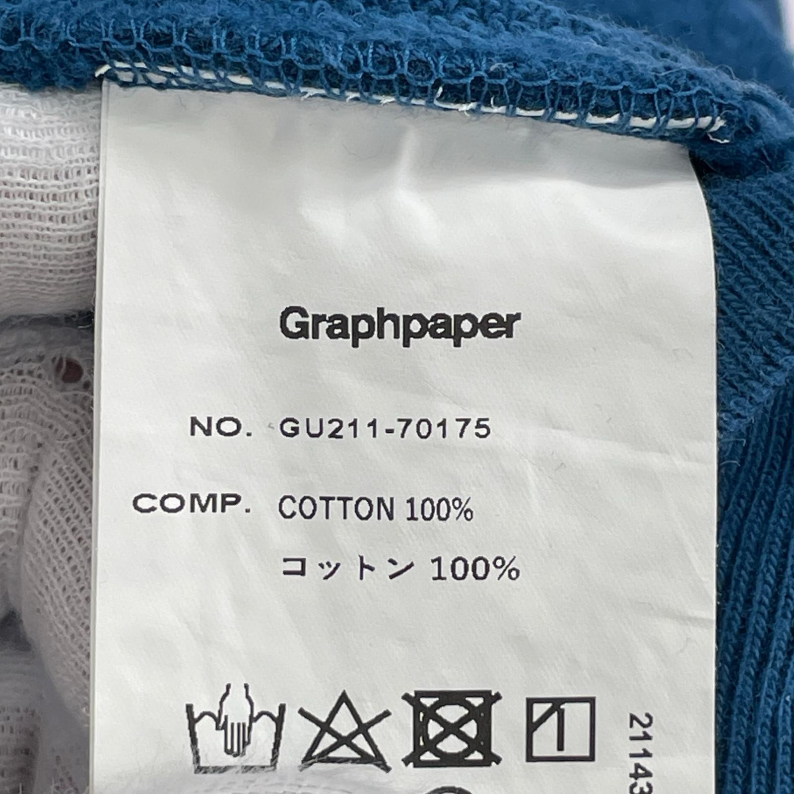 パーカー 21ss/half zip PO parka 2 ブルー