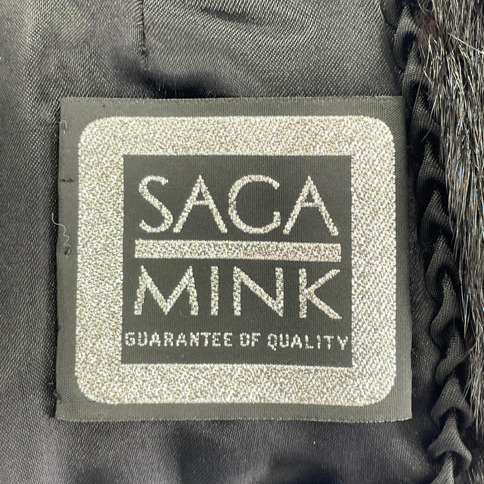 ジャケット SAGAMINK コート BK ネーム入り ブラック
