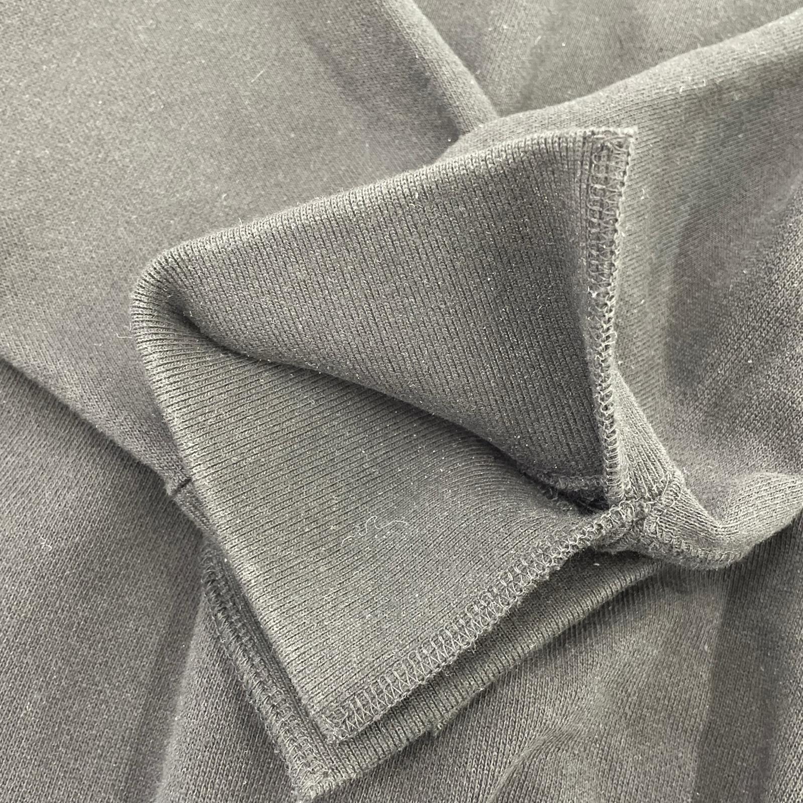 スウェット SUNSEA SWEATSHIRT 2025 デザインスウェット 3 黒 3 ブラック