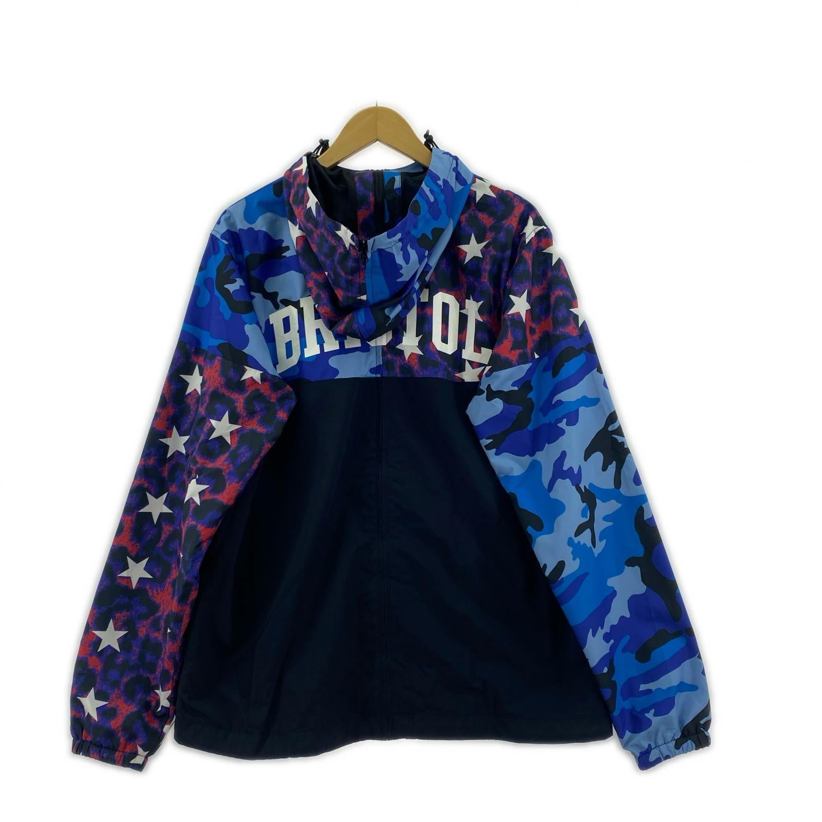 ジャケット カモ フード ジャケット L L
