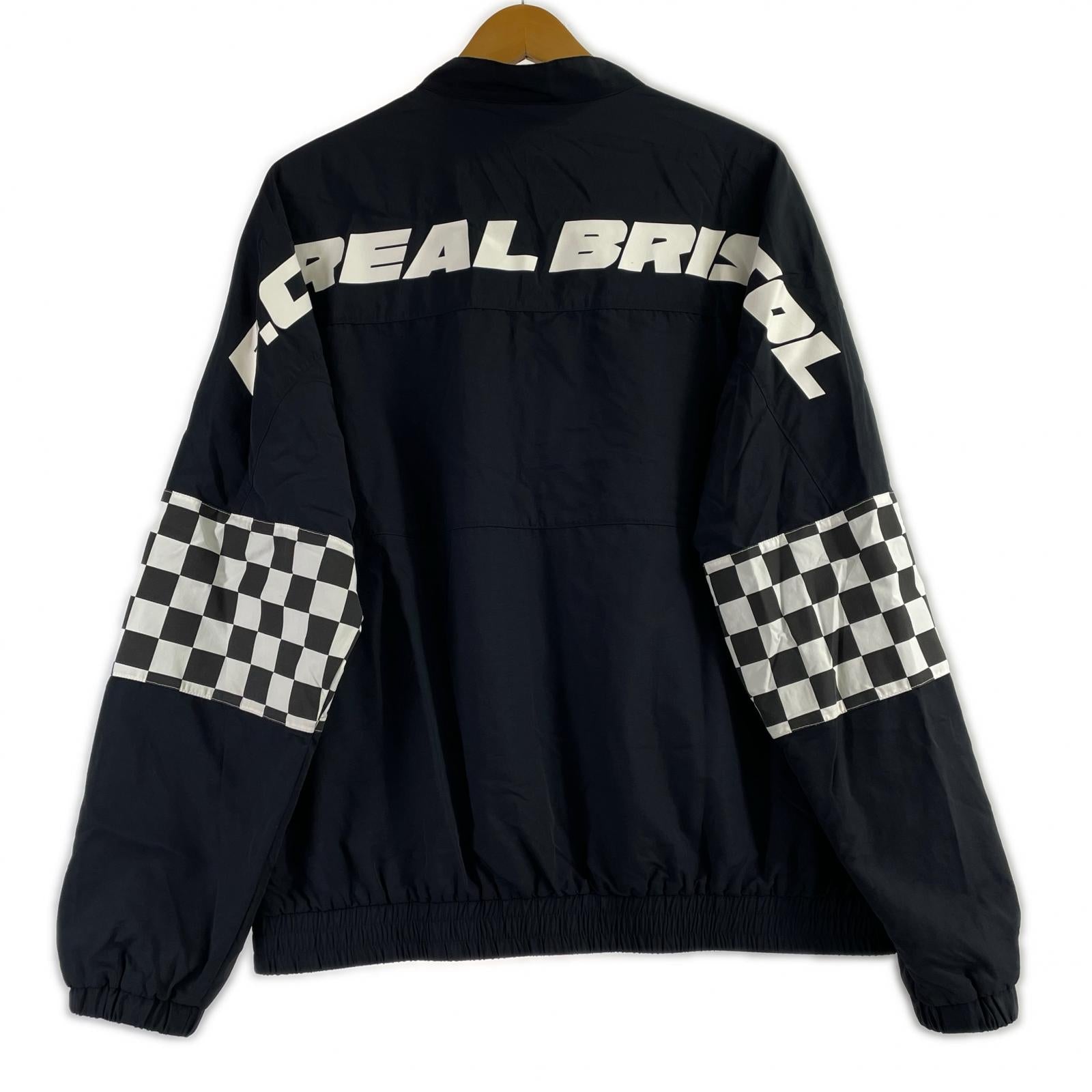 ブルゾン F.C.R.B. 19ss MULTI LOGO SUPPORTER JACKET S 黒 S ブラック