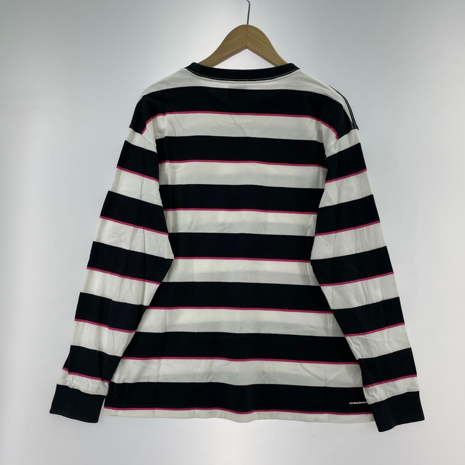 長袖Tシャツ F.C.R.B. 長袖Tシャツ・カットソー 白 M ブラック