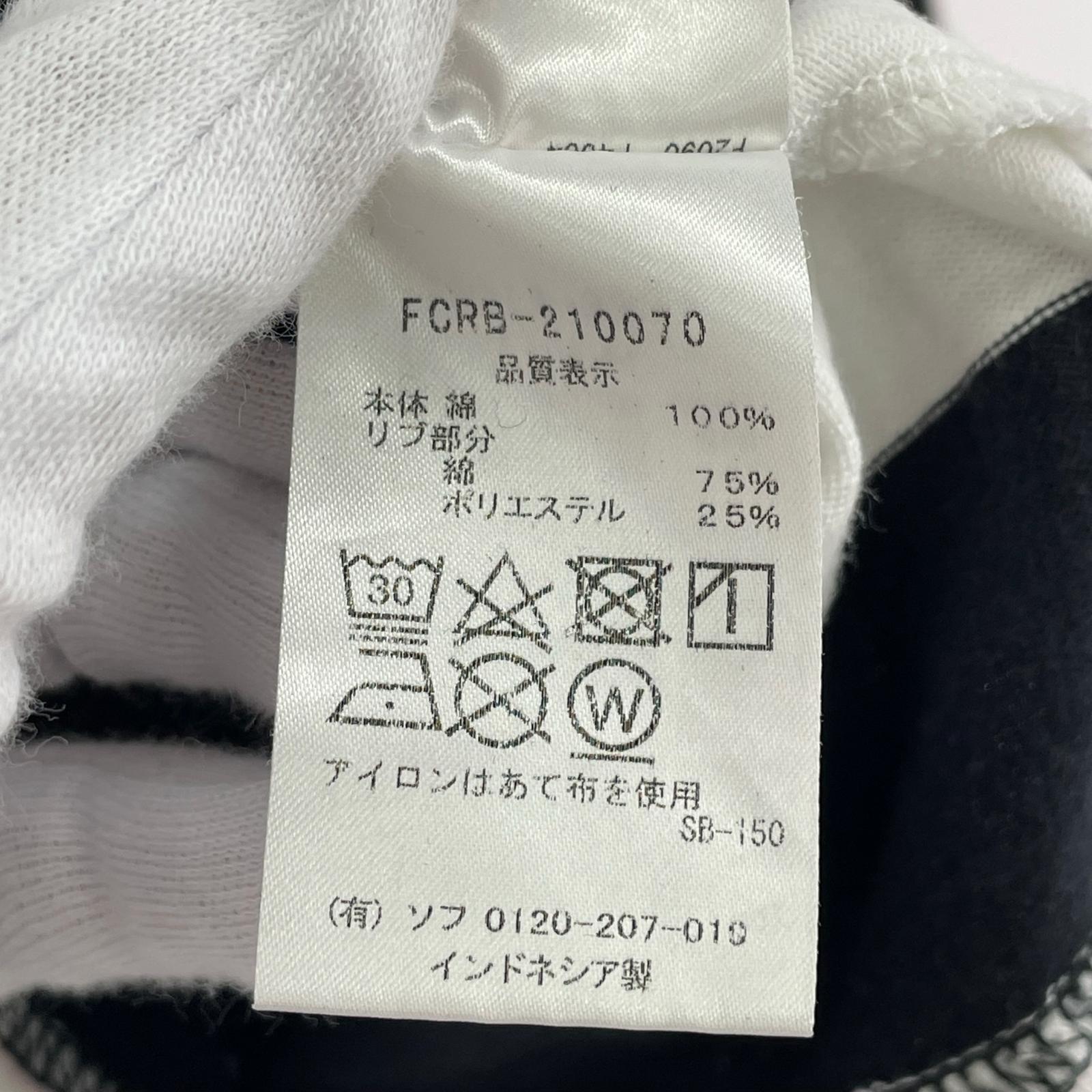 長袖Tシャツ F.C.R.B. 長袖Tシャツ・カットソー 白 M ブラック