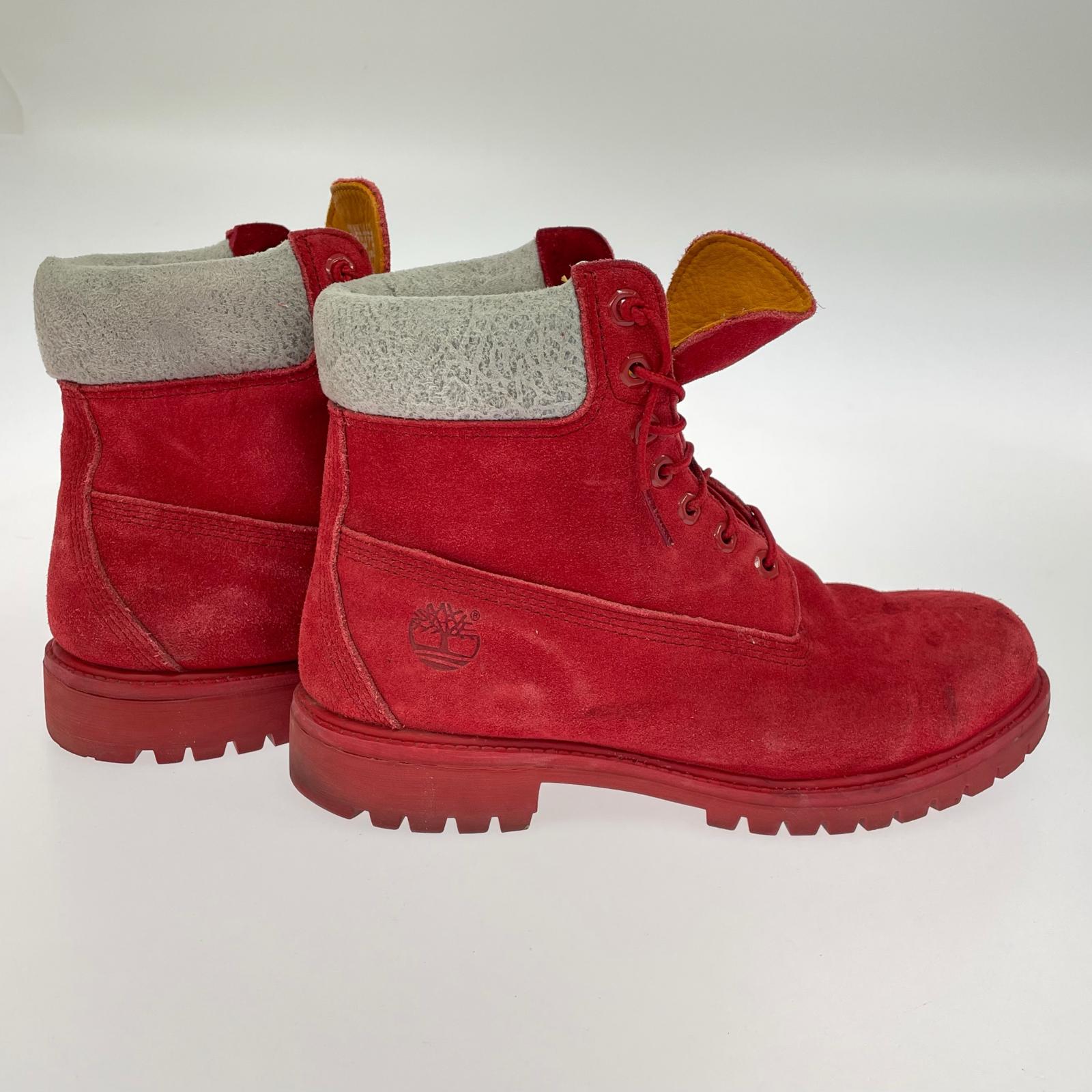 ブーツ × Kinetics 6INCH PREMIUM BOOTS 27cm (US9 UK8 1/2 EU44) レッド