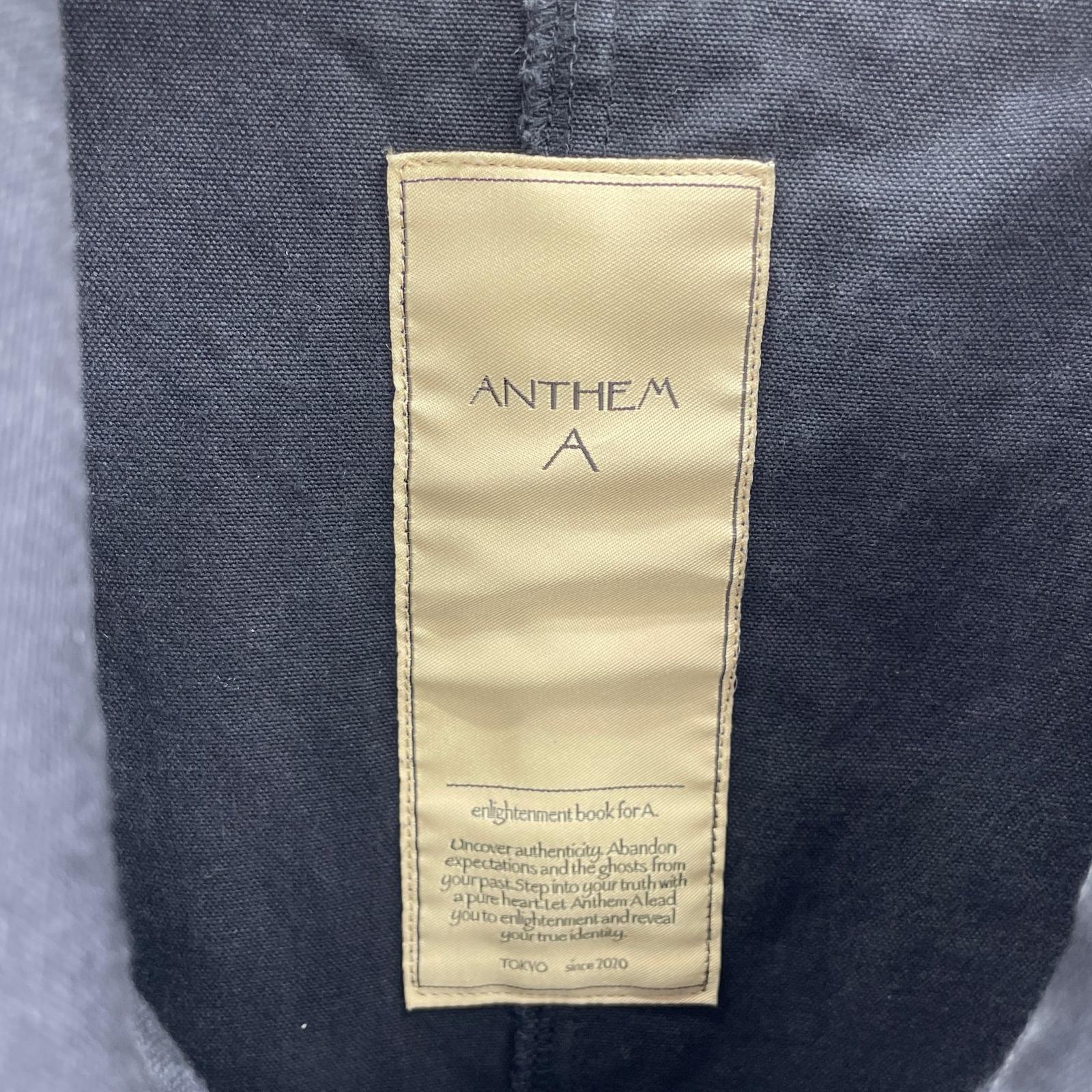 ジャケット ANTHEM A デザインショートジャケット ブラック ブラック