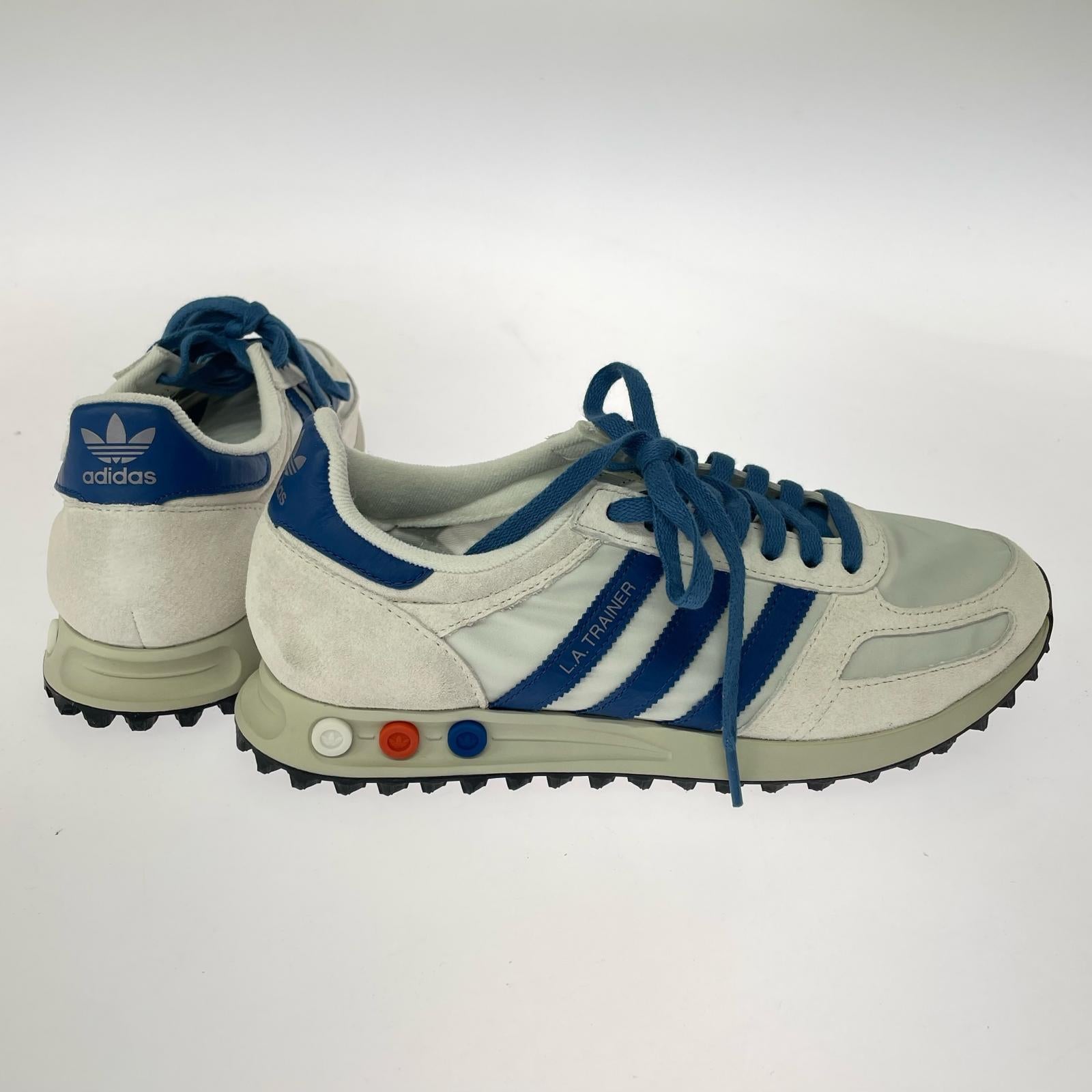 スニーカー LA TRAINER OG 白青 (27.0cm) ホワイト