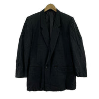 ジャケット 80s COMME des GARCONS HOMME デカオム ダブルジャケット M グレー M グレー