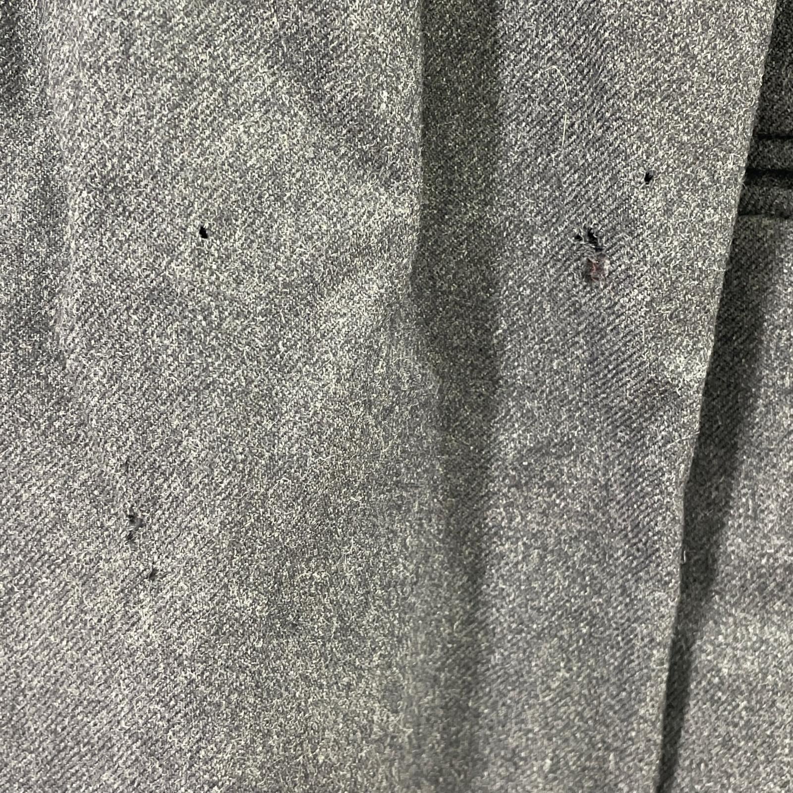 ジャケット 80s COMME des GARCONS HOMME デカオム ダブルジャケット M グレー M グレー